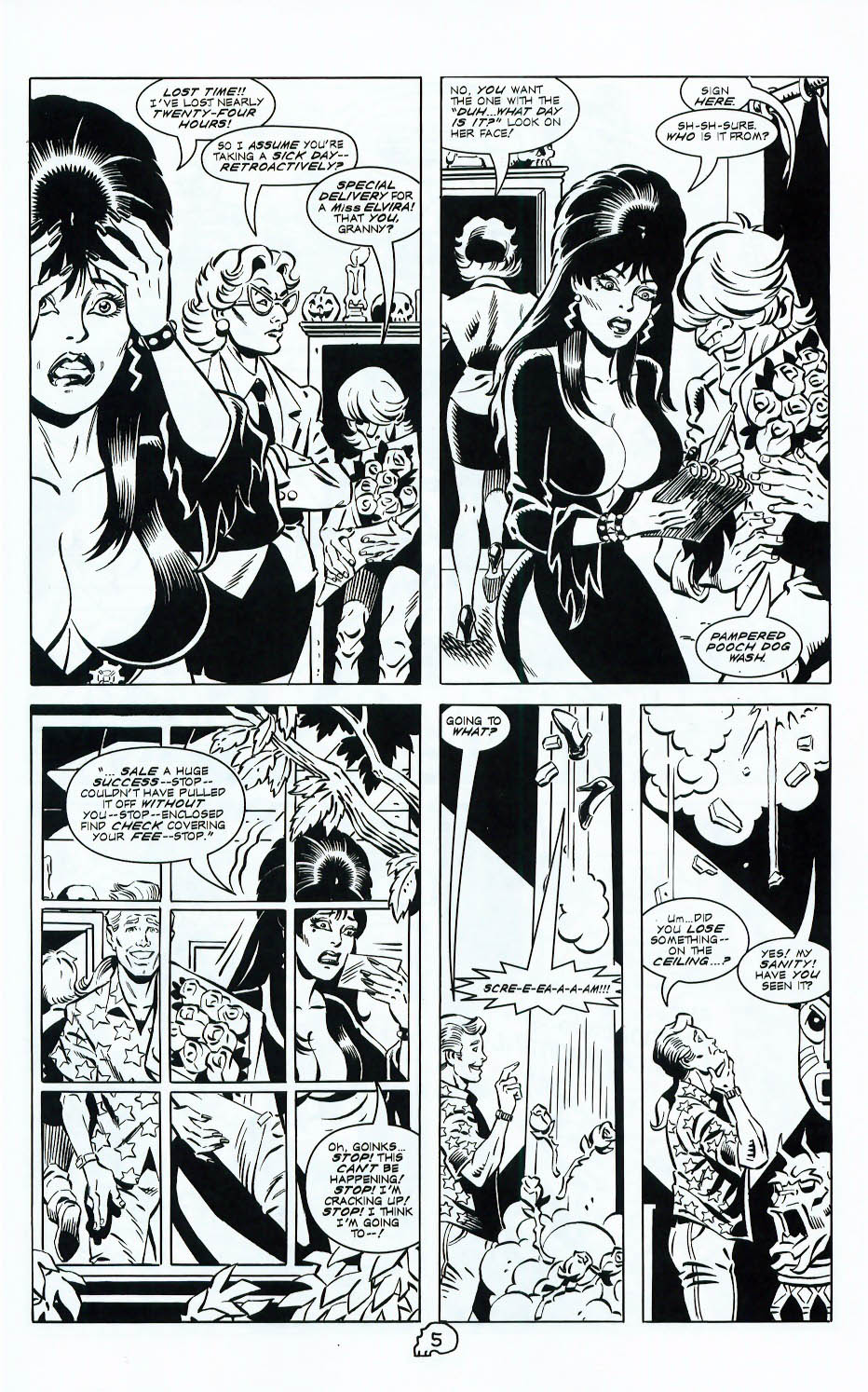 Read online Elvira, Mistress of the Dark comic -  Issue #117 - 7