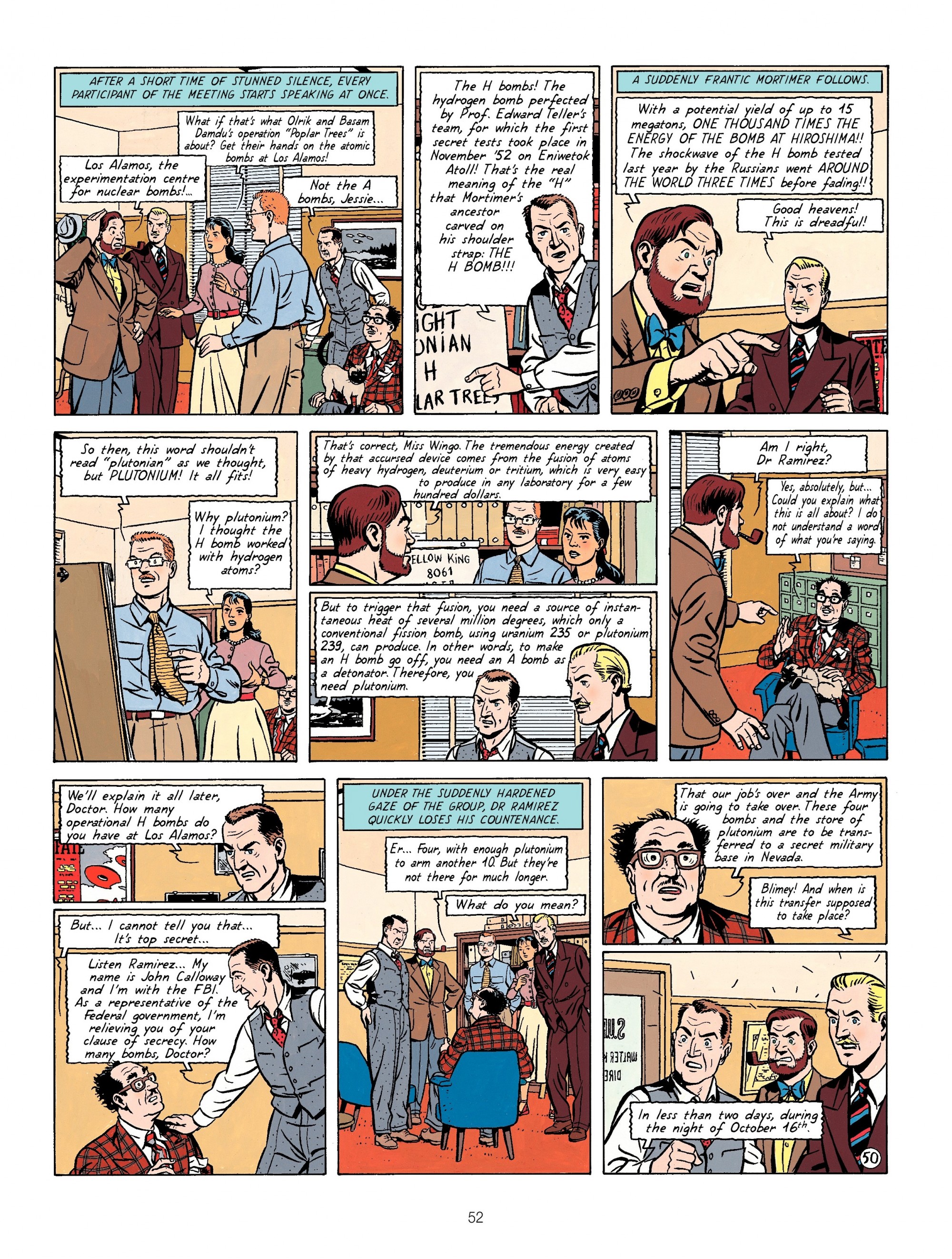 Read online Blake & Mortimer comic -  Issue #5 - 52
