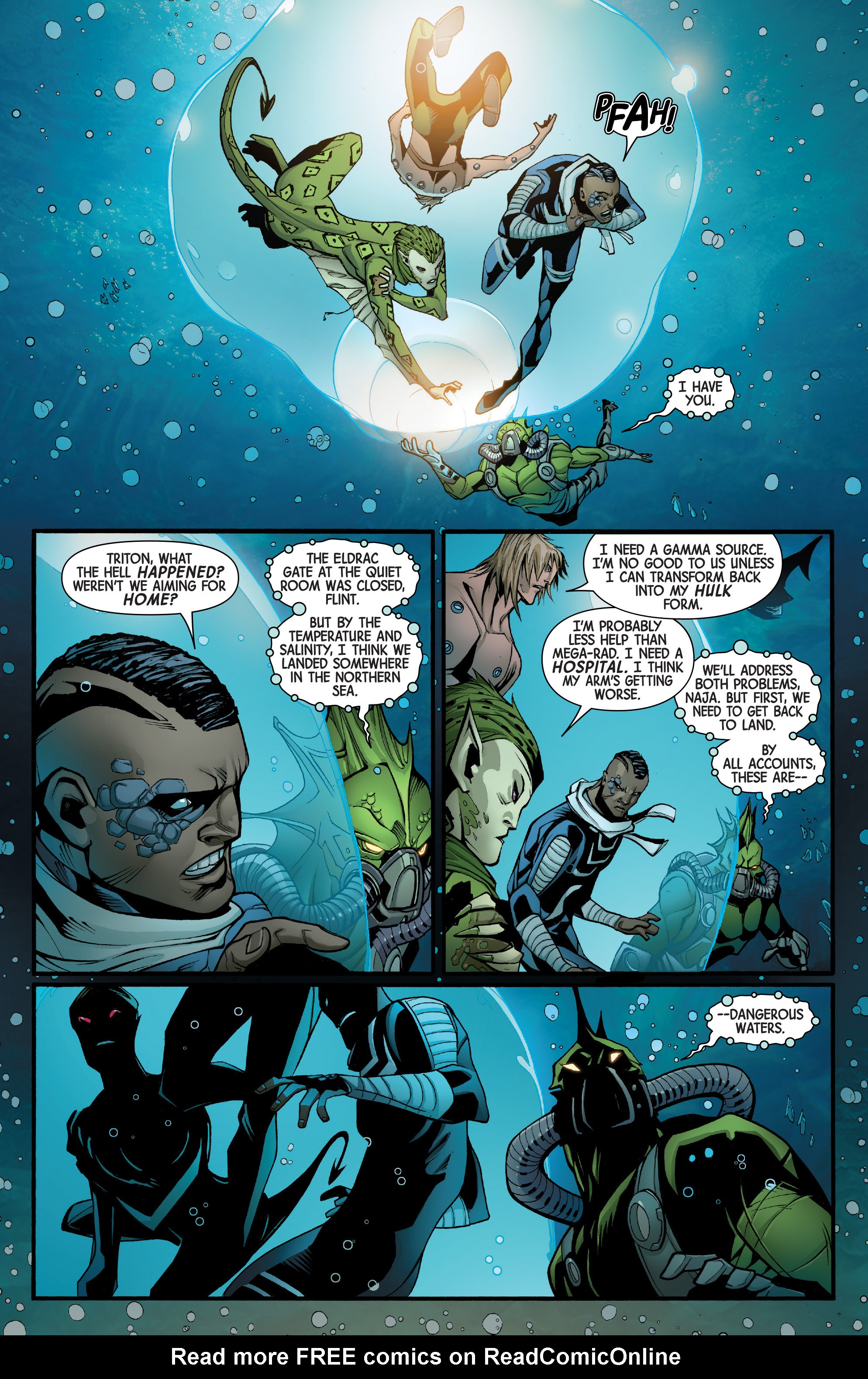 Read online Inhumans: Attilan Rising comic -  Issue #4 - 7