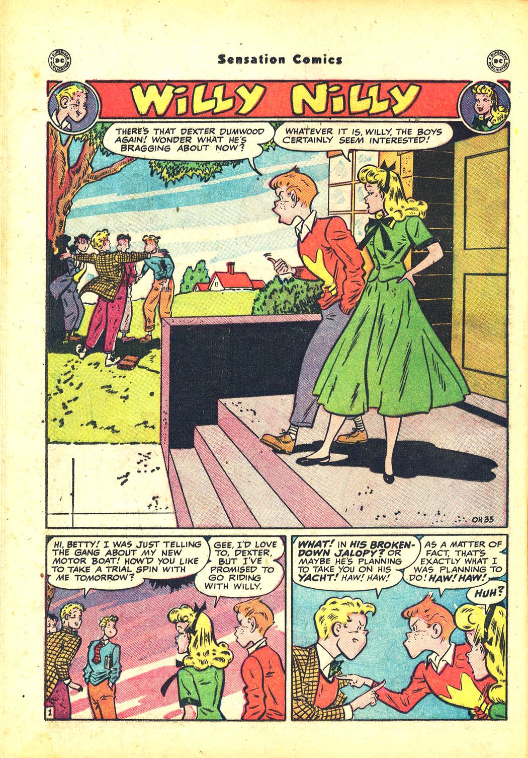 Read online Sensation (Mystery) Comics comic -  Issue #81 - 34