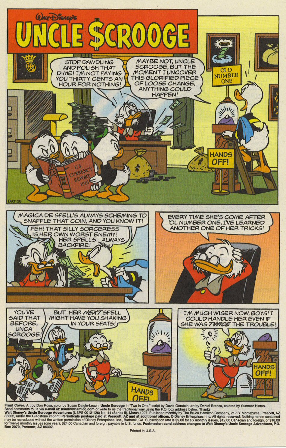 Walt Disney's Uncle Scrooge Adventures Issue #44 #44 - English 3