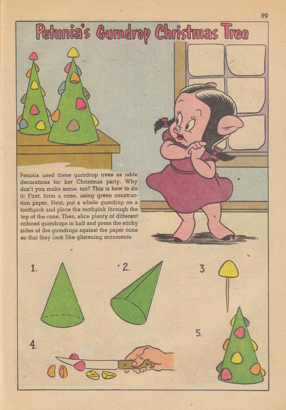 Read online Bugs Bunny's Christmas Funnies comic -  Issue # TPB 6 - 91