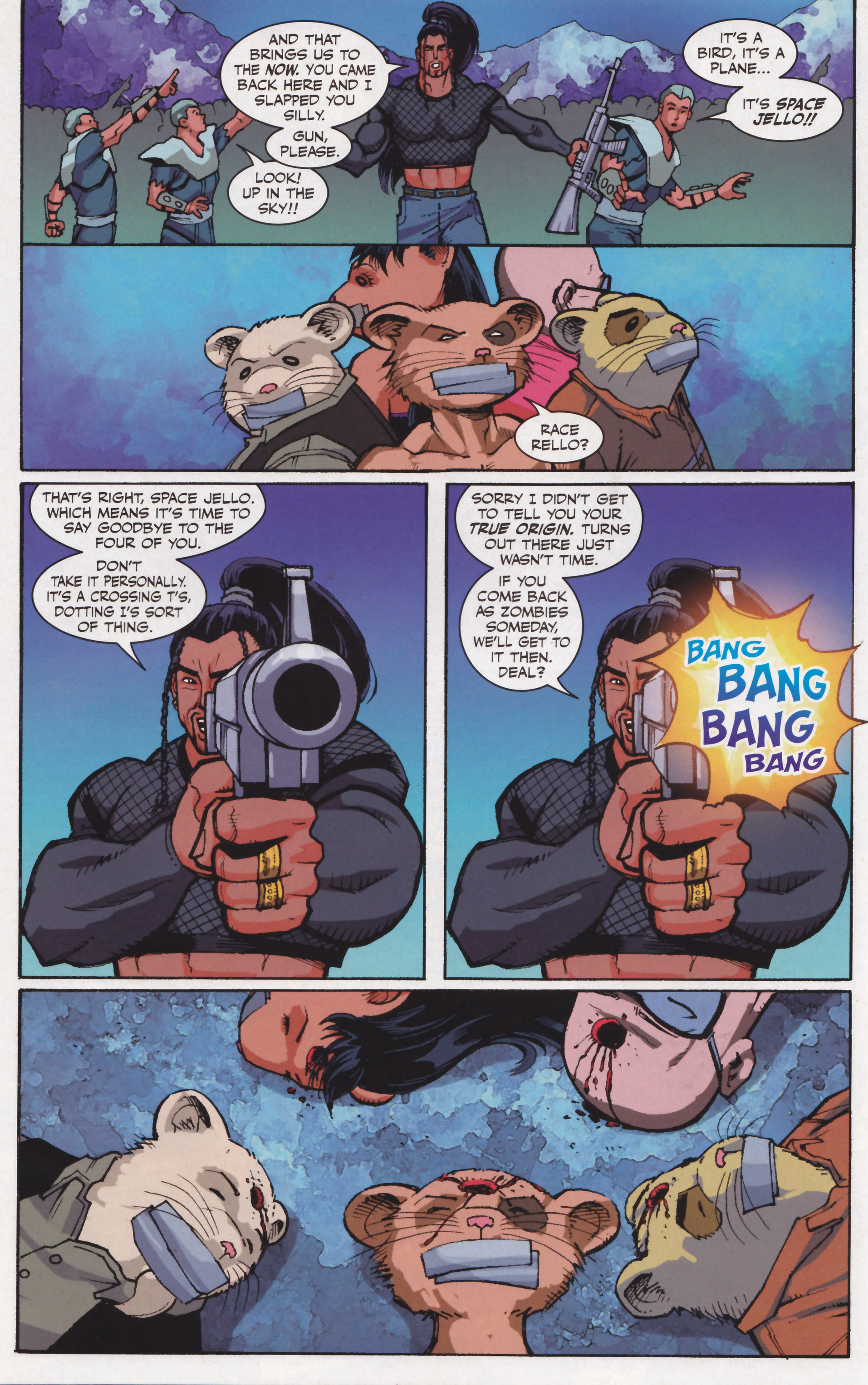 Read online Adolescent Radioactive Black Belt Hamsters (2008) comic -  Issue #4 - 30