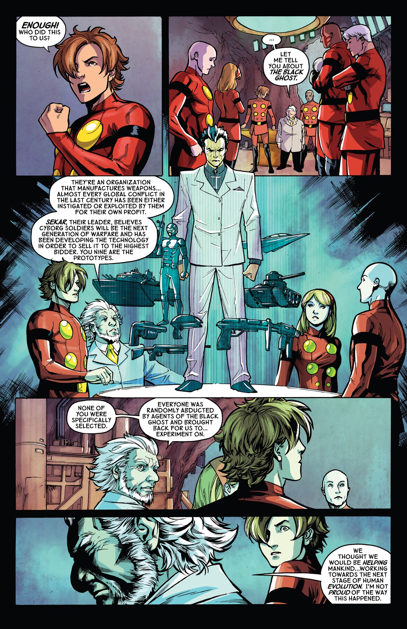 Read online Cyborg 009 comic -  Issue #1 - 4