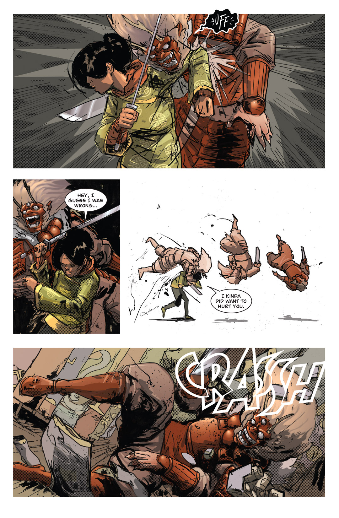 Read online Proof: Endangered comic -  Issue #3 - 4