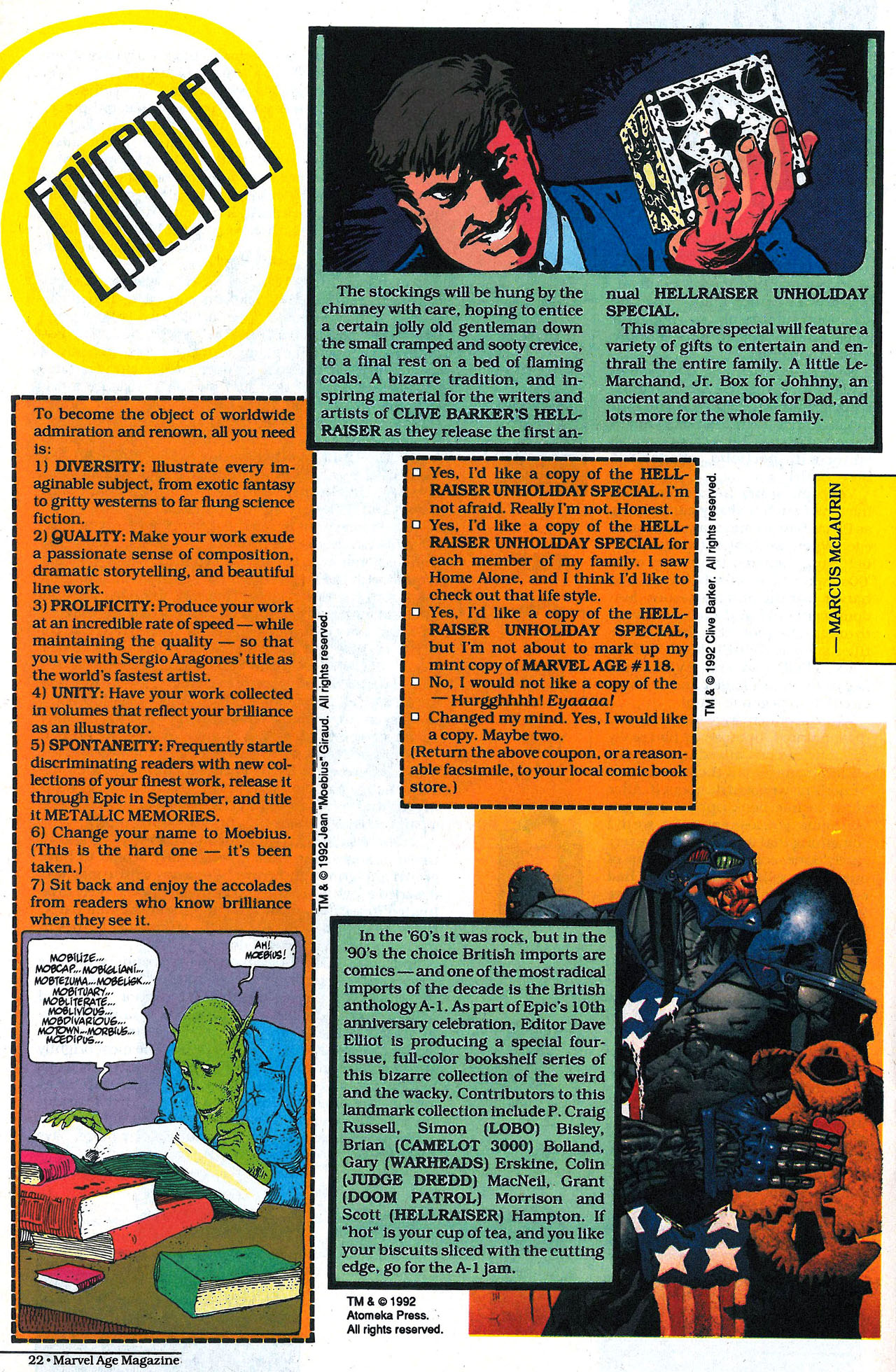 Read online Marvel Age comic -  Issue #118 - 25