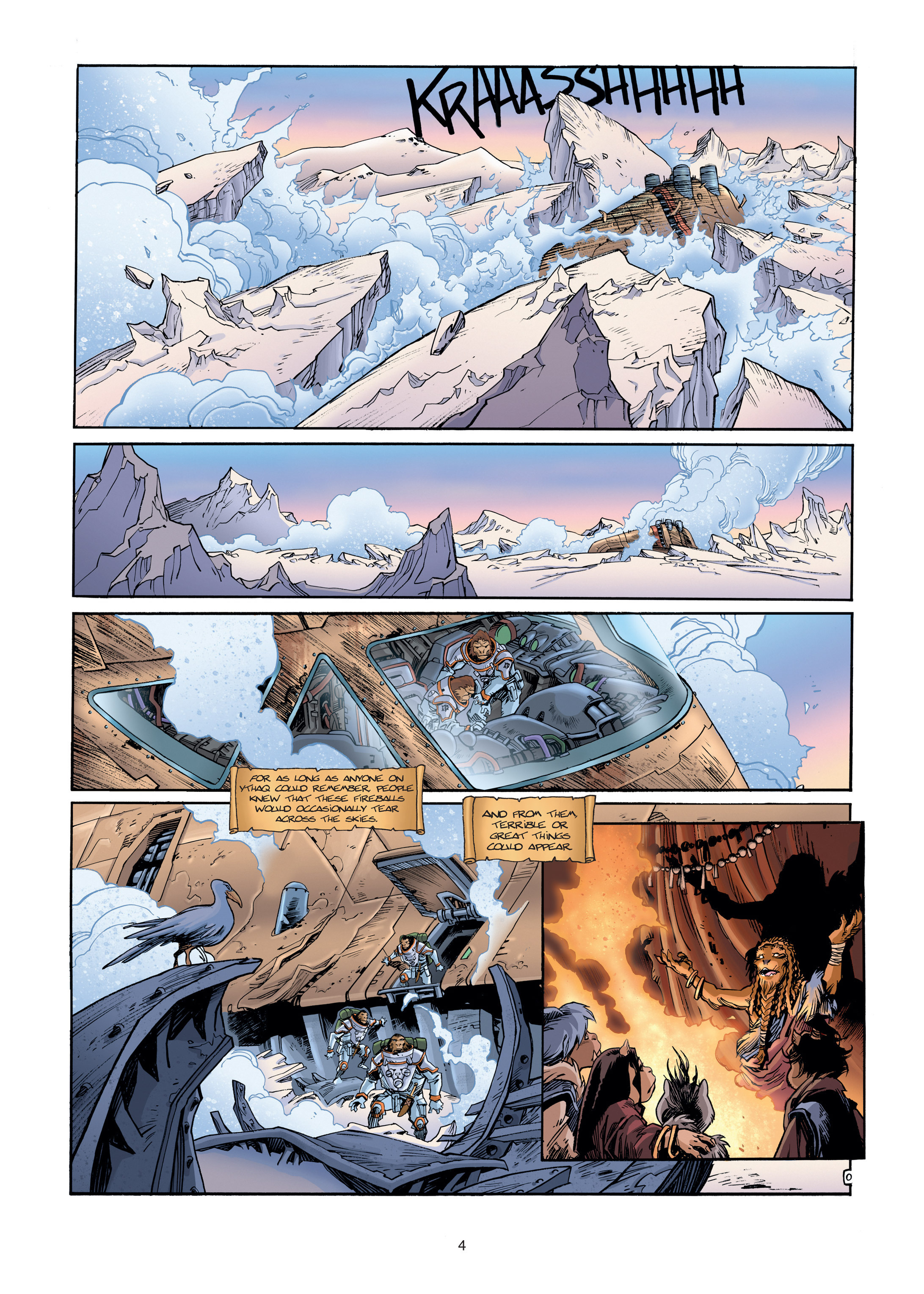 Read online Ythaq comic -  Issue #2 - 4