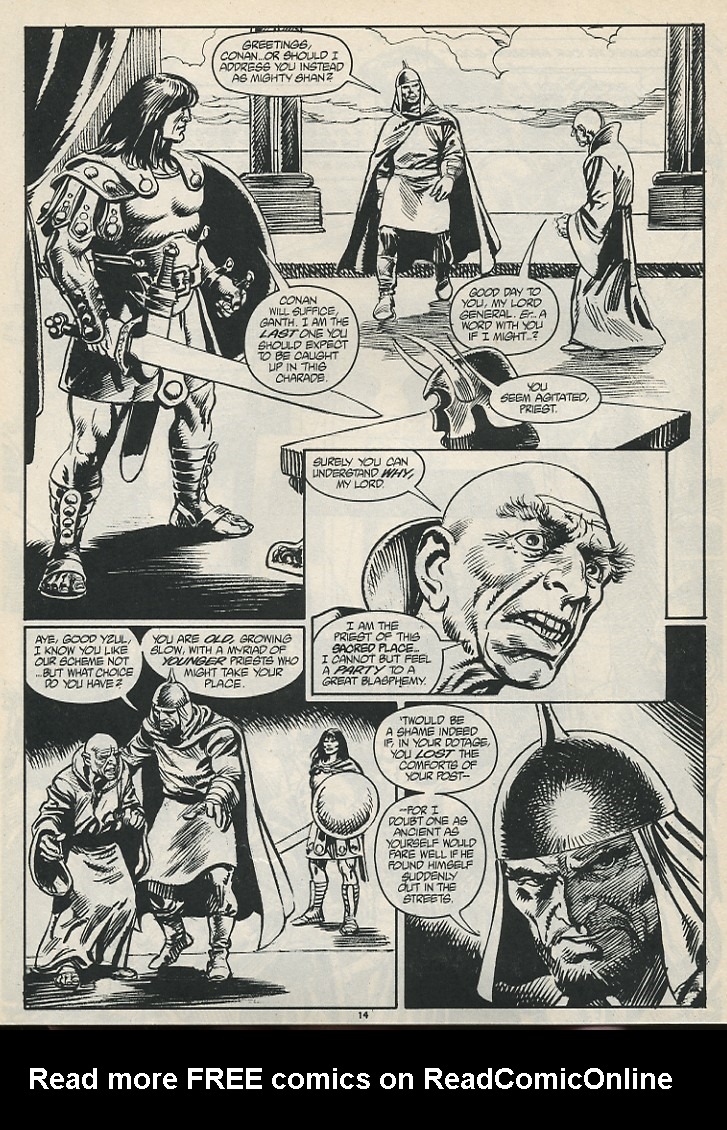 Read online The Savage Sword Of Conan comic -  Issue #181 - 16
