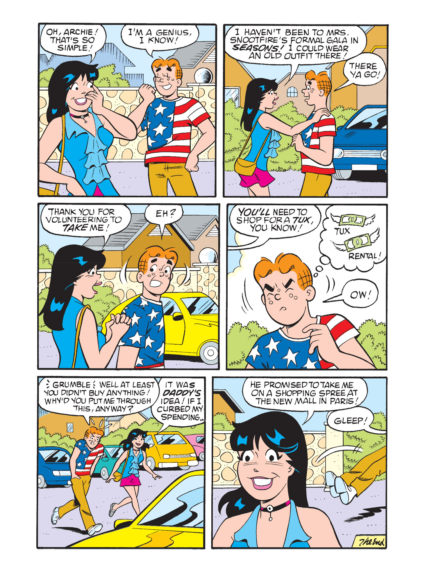 Read online Betty and Veronica Double Digest comic -  Issue #205 - 129