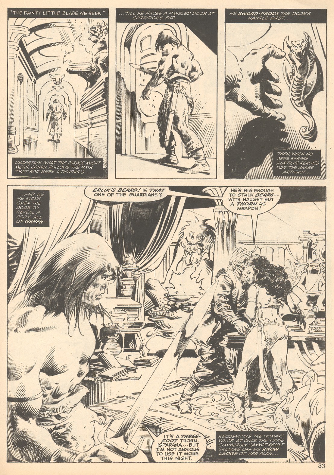 Read online The Savage Sword Of Conan comic -  Issue #53 - 33