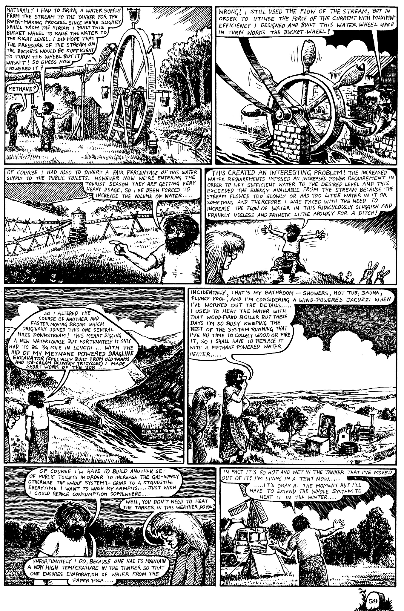 Read online Russell: The Saga of a Peaceful Man comic -  Issue #1 - 56