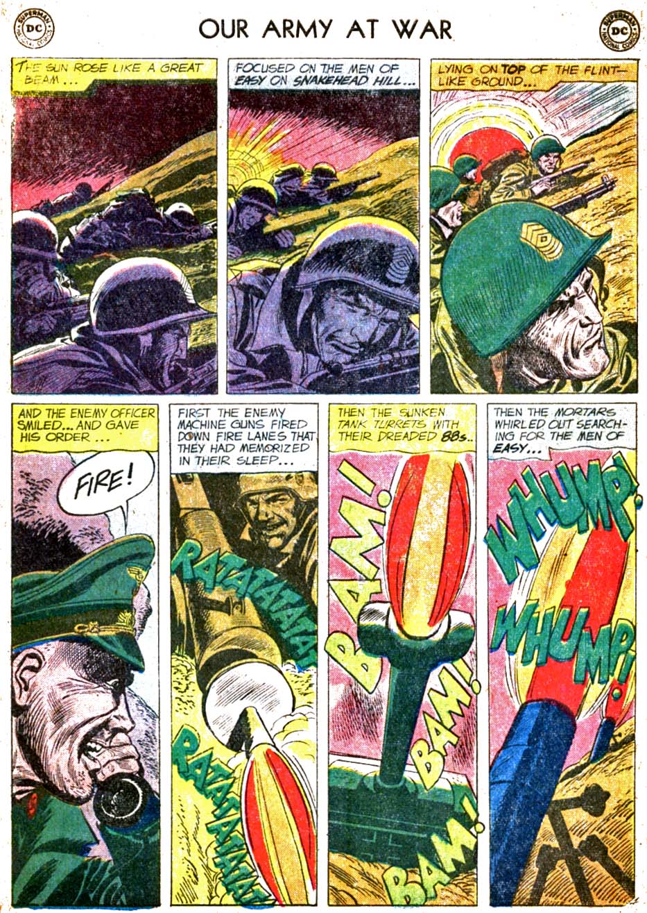 Read online Our Army at War (1952) comic -  Issue #84 - 6