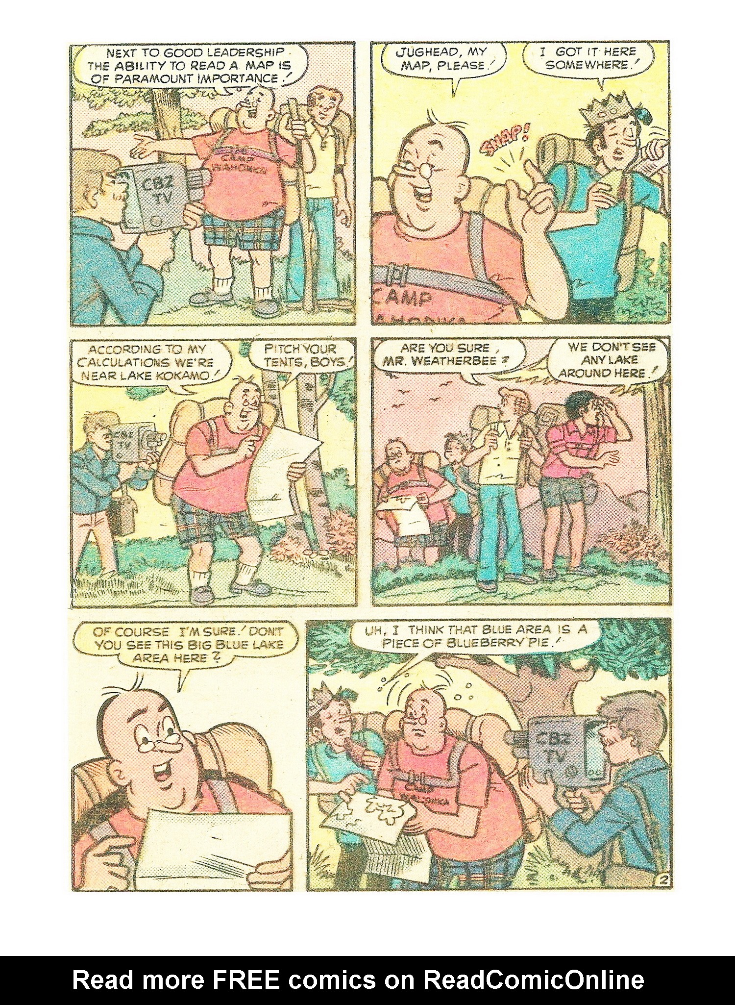 Read online Jughead Jones Comics Digest comic -  Issue #25 - 32