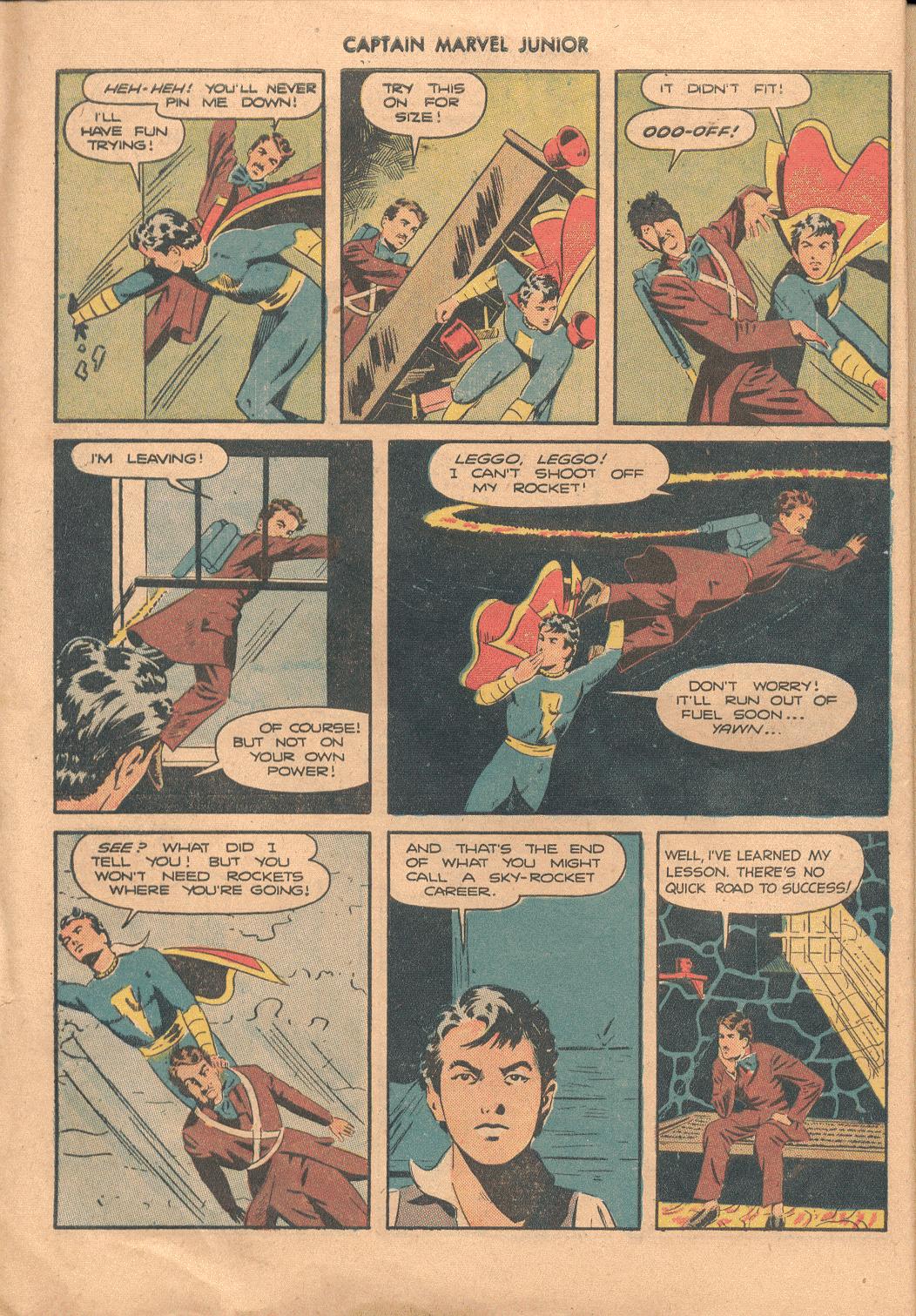 Read online Captain Marvel, Jr. comic -  Issue #30 - 9