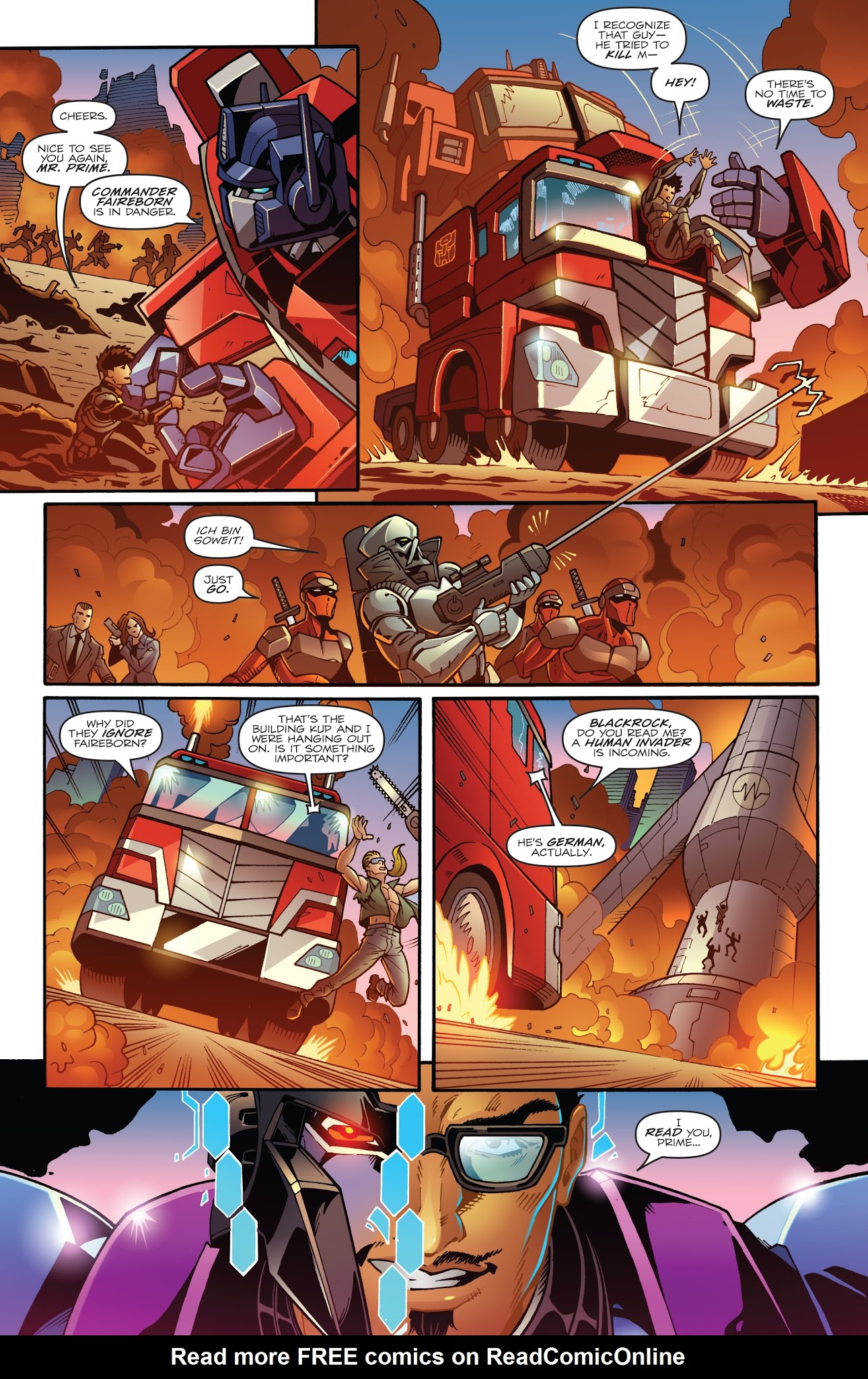 Read online Optimus Prime: First Strike comic -  Issue # Full - 17