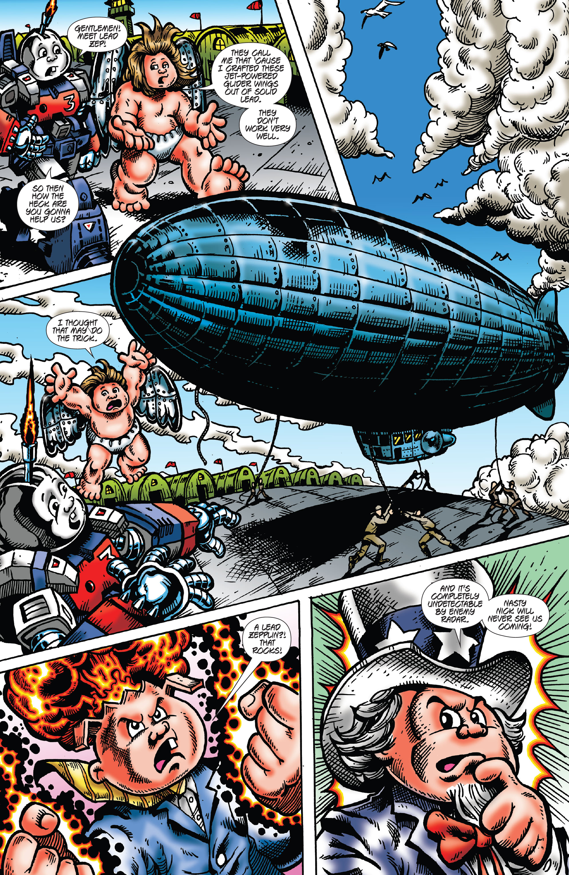 Read online Garbage Pail Kids: Origins comic -  Issue #3 - 12