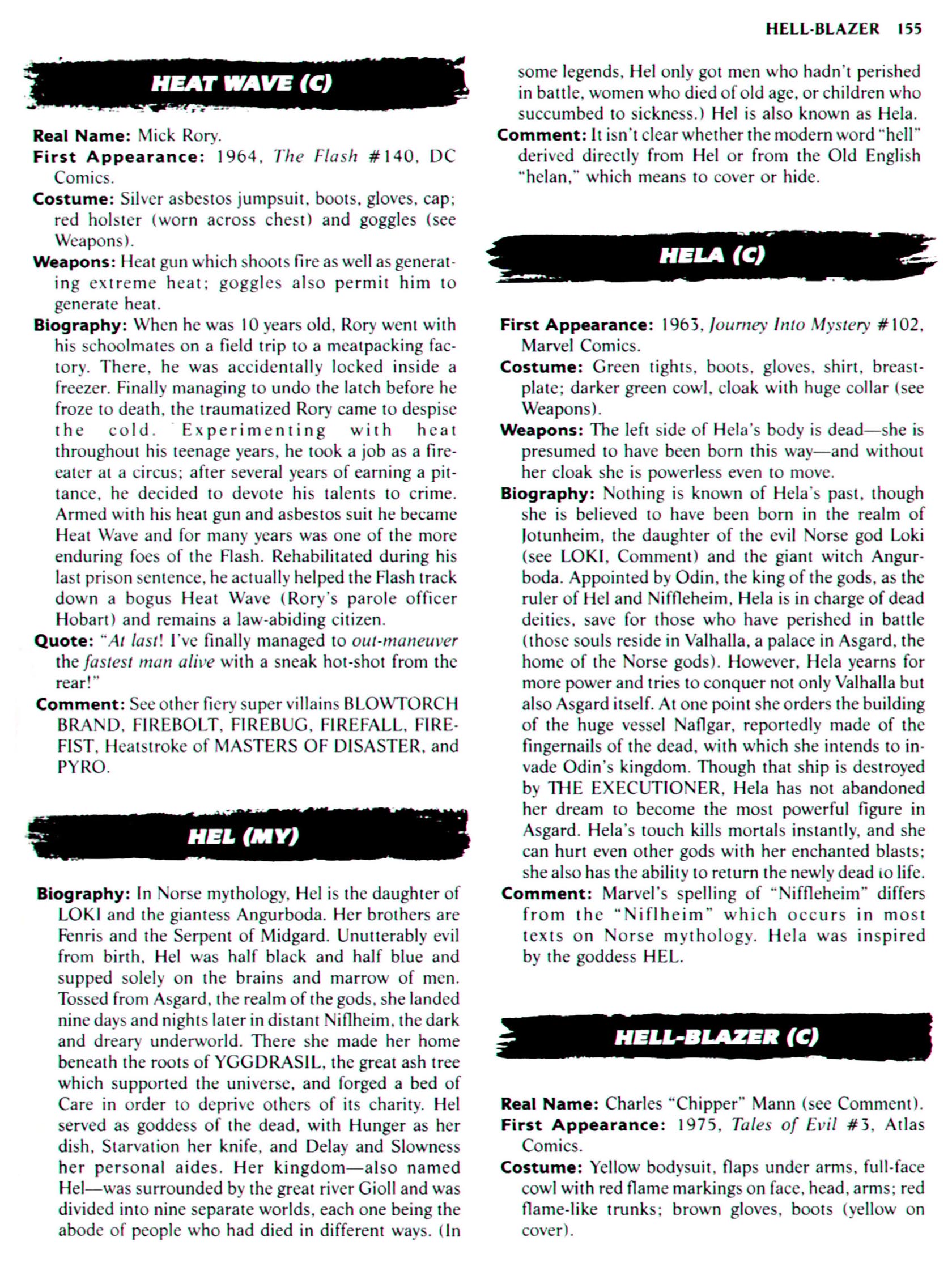 Read online The Encyclopedia of Super Villains comic -  Issue # TPB (Part 1) - 173