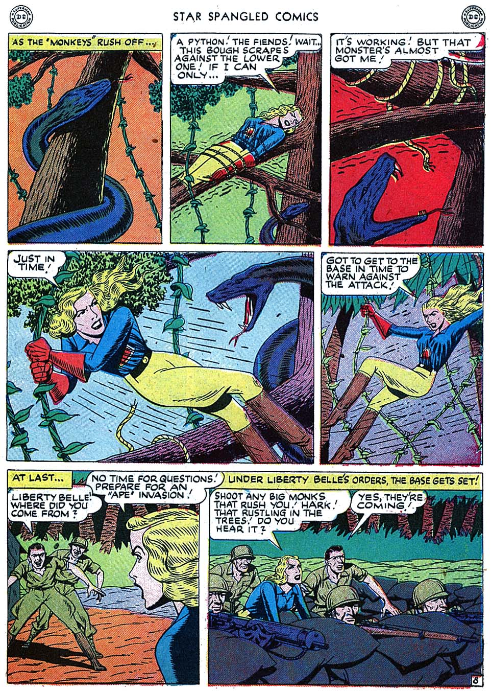 Read online Star Spangled Comics comic -  Issue #39 - 47