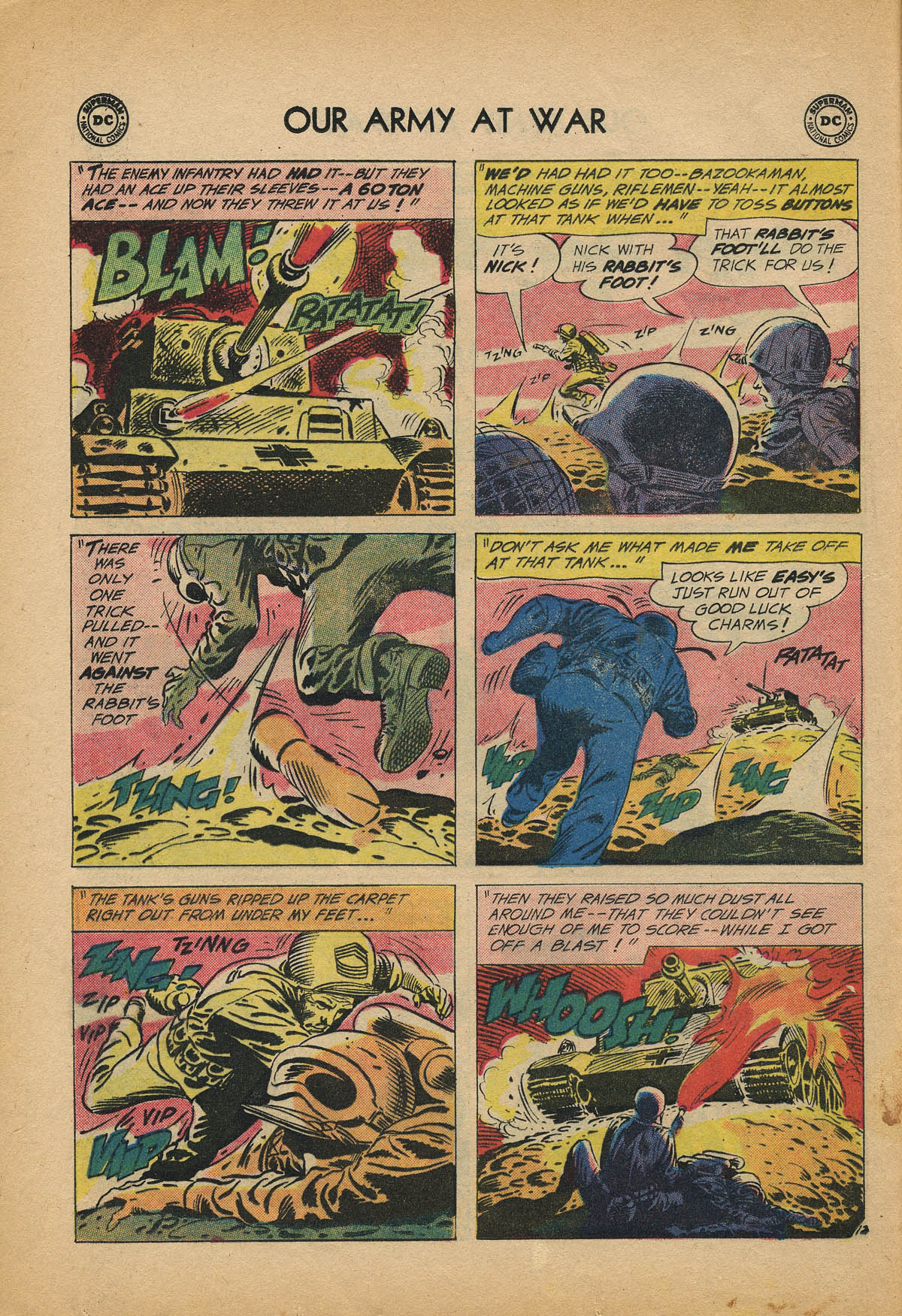 Read online Our Army at War (1952) comic -  Issue #92 - 16