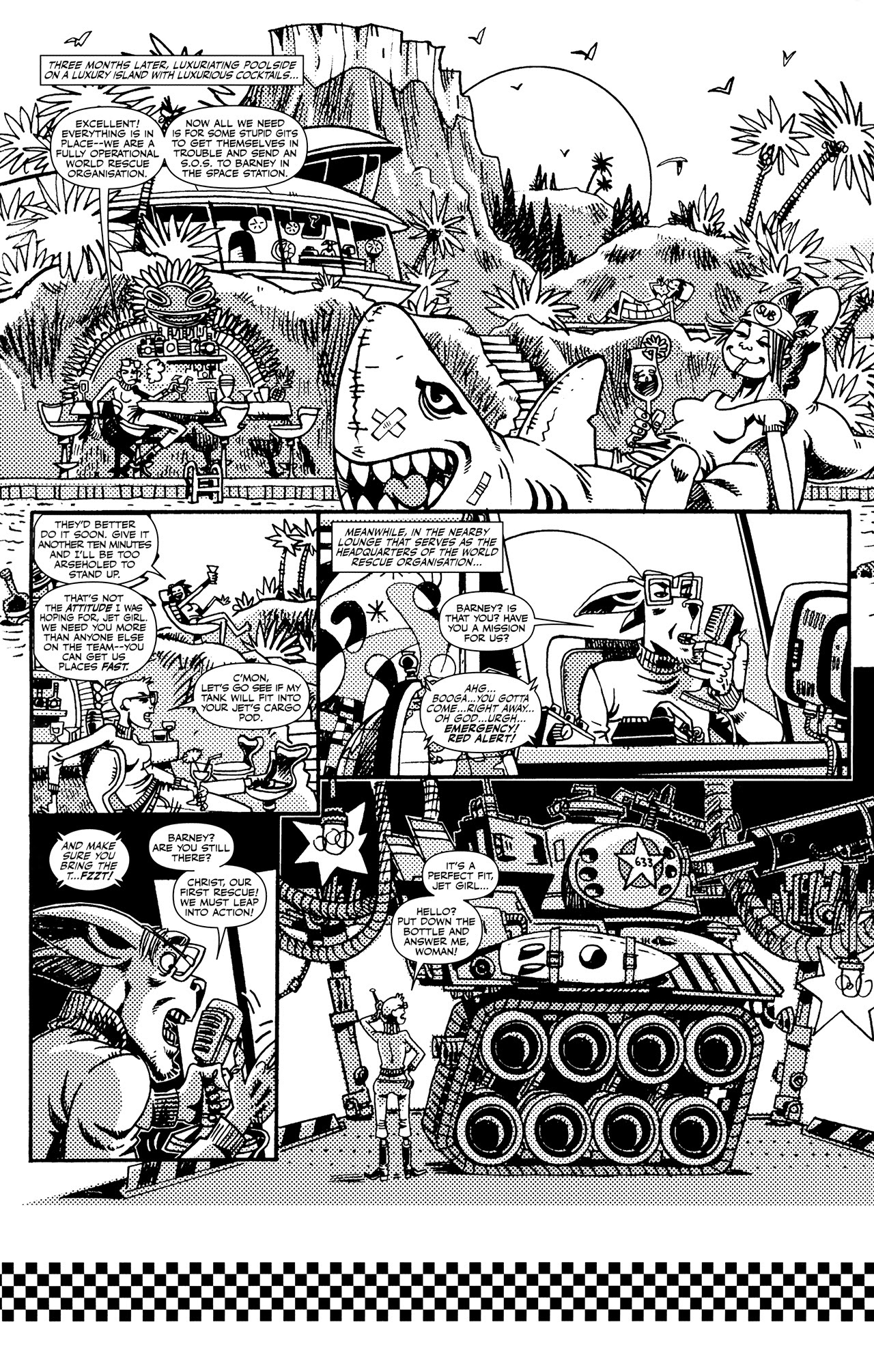 Read online Tank Girl: Skidmarks comic -  Issue #4 - 23