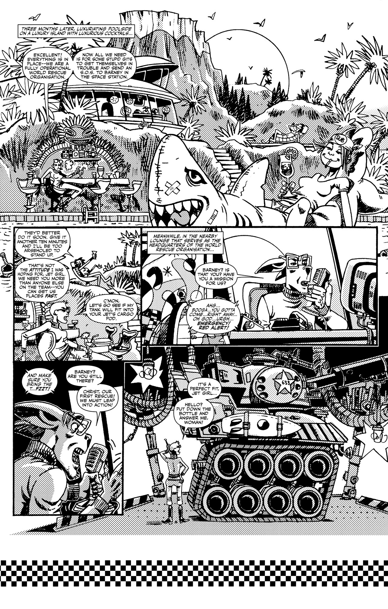 Read online Tank Girl: Skidmarks comic -  Issue #4 - 23