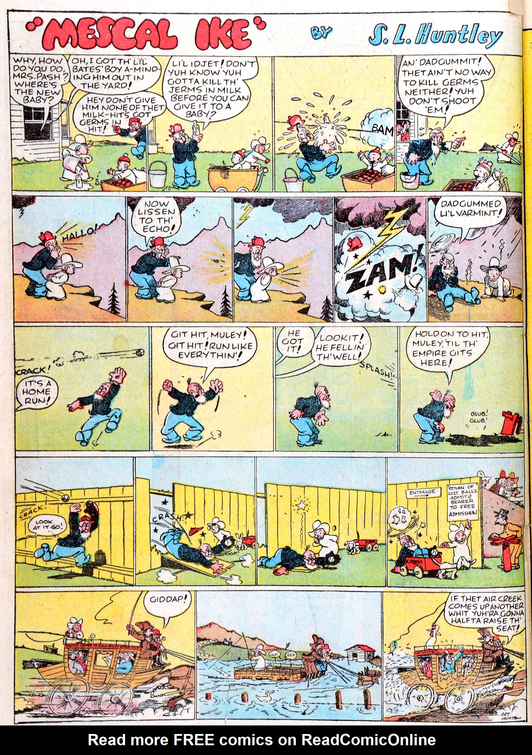 Read online Famous Funnies comic -  Issue #43 - 50