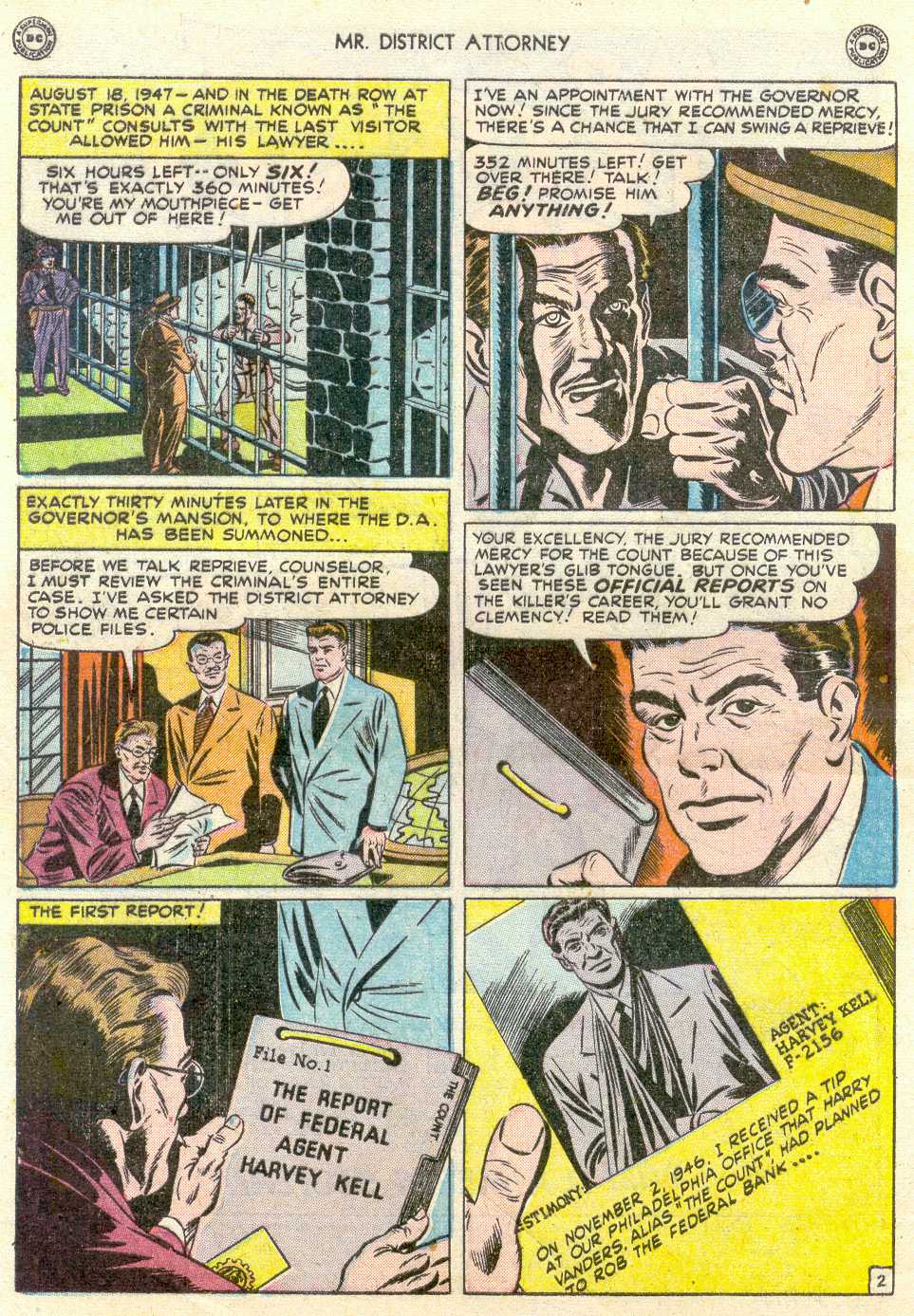 Read online Mr. District Attorney comic -  Issue #6 - 4