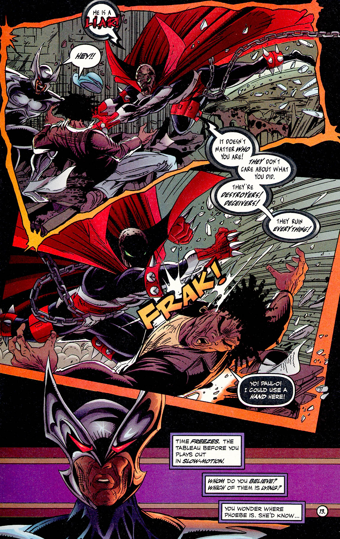 Read online ShadowHawk comic -  Issue #17 - 13