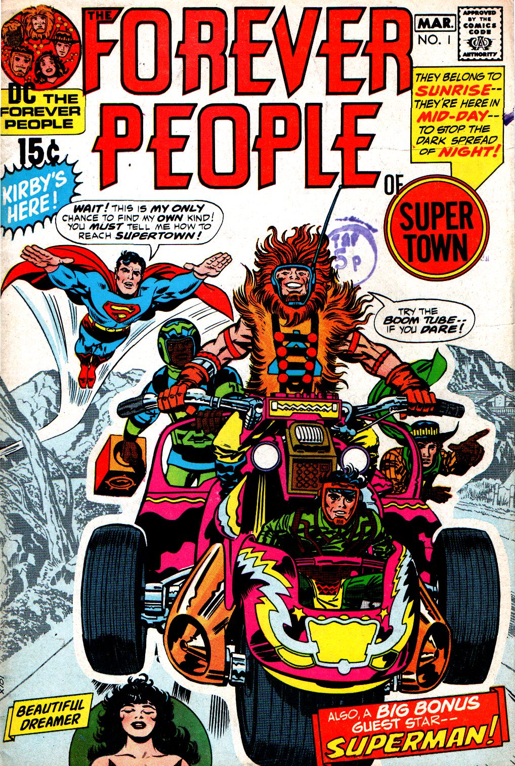 Read online Forever People (1971) comic -  Issue #1 - 1