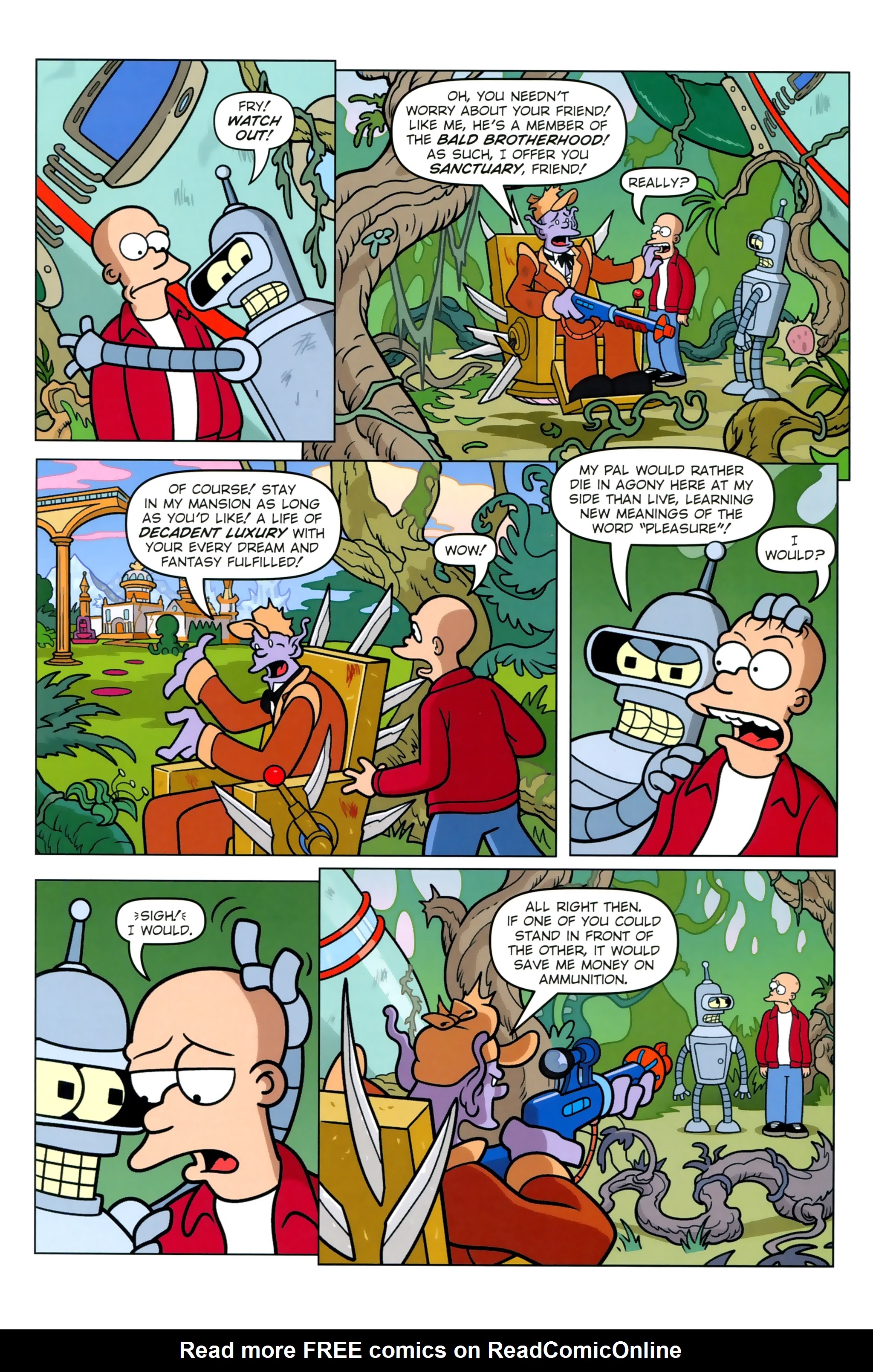 Read online Futurama Comics comic -  Issue #78 - 21