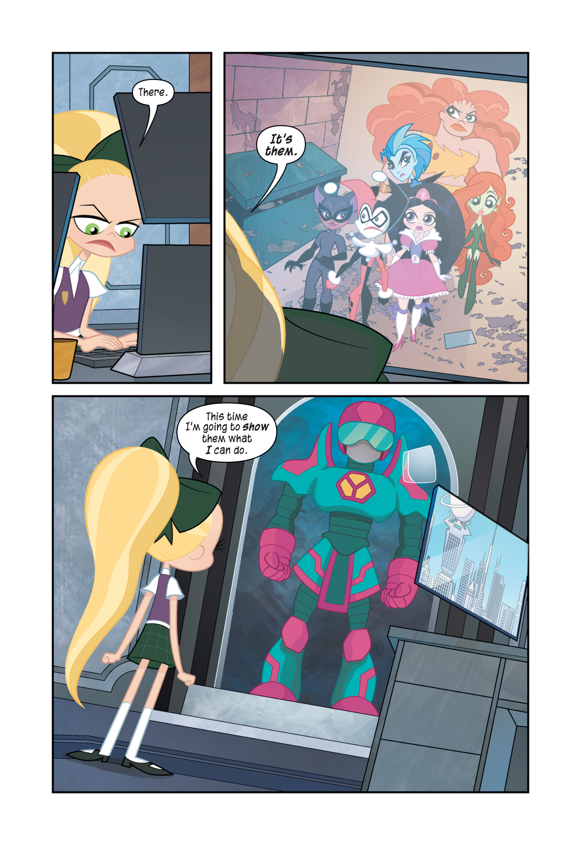 Read online DC Super Hero Girls: At Metropolis High comic -  Issue # TPB - 46