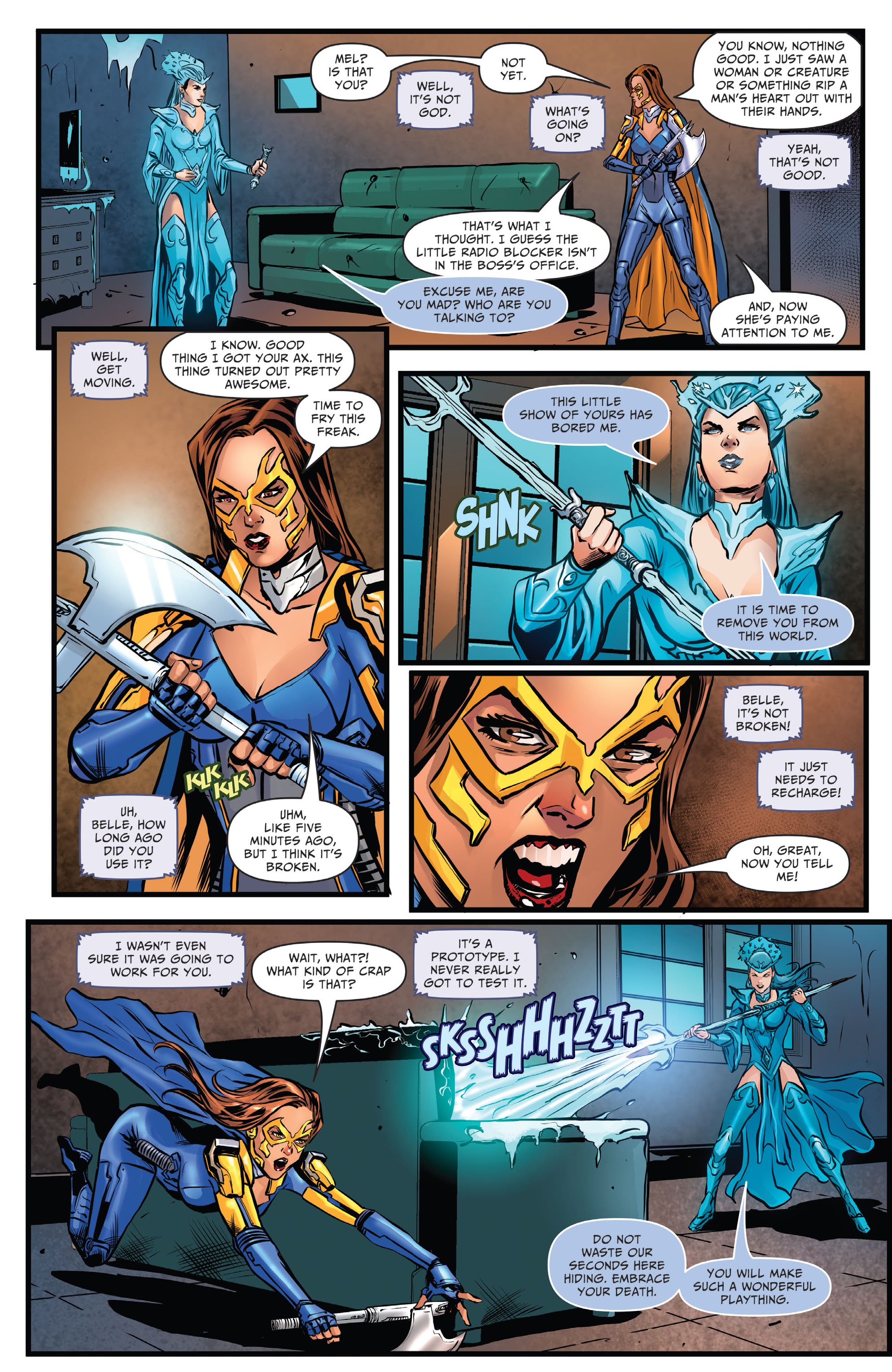 Read online Belle: Dead of Winter comic -  Issue # Full - 27