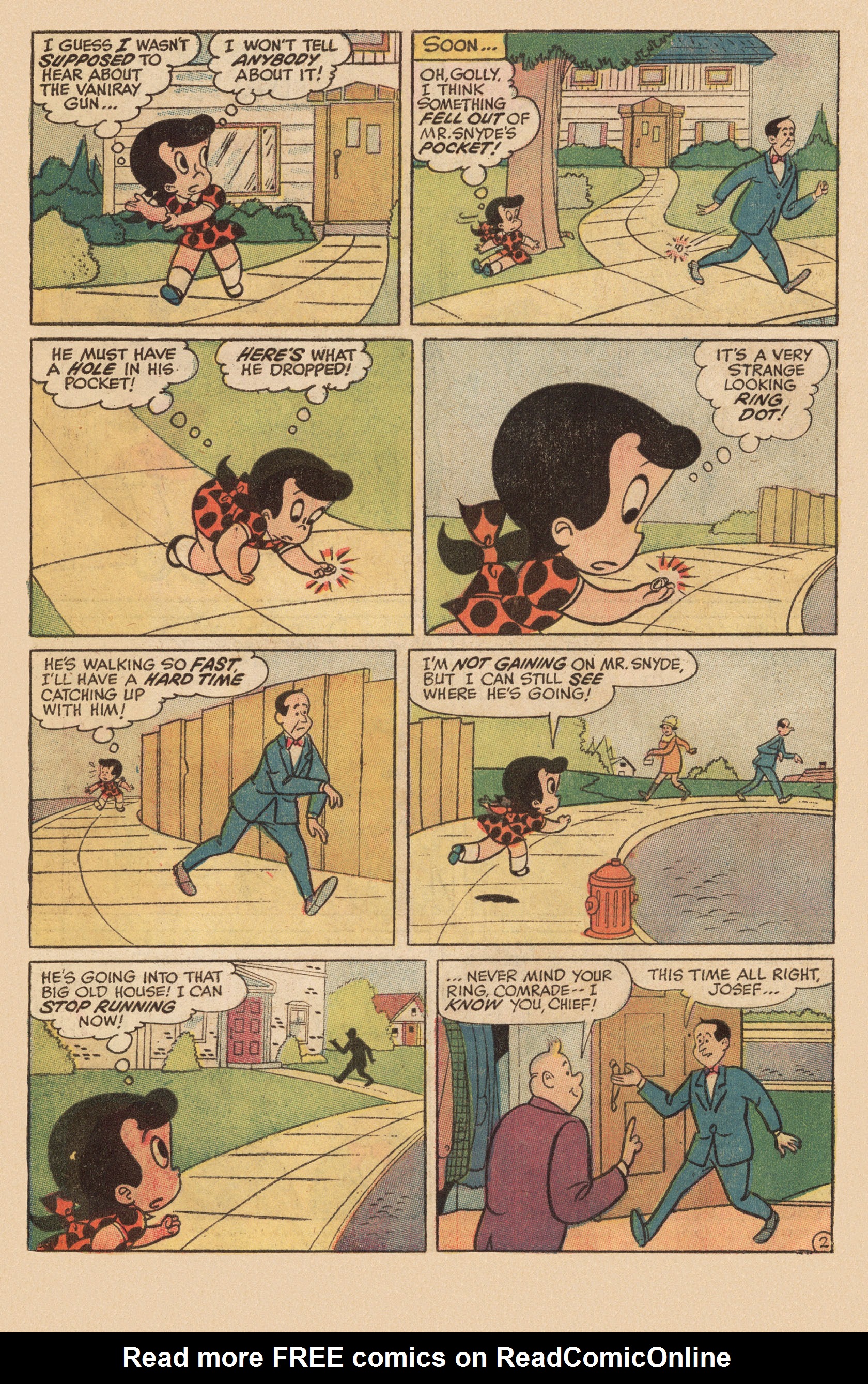 Read online Little Dot (1953) comic -  Issue #159 - 6