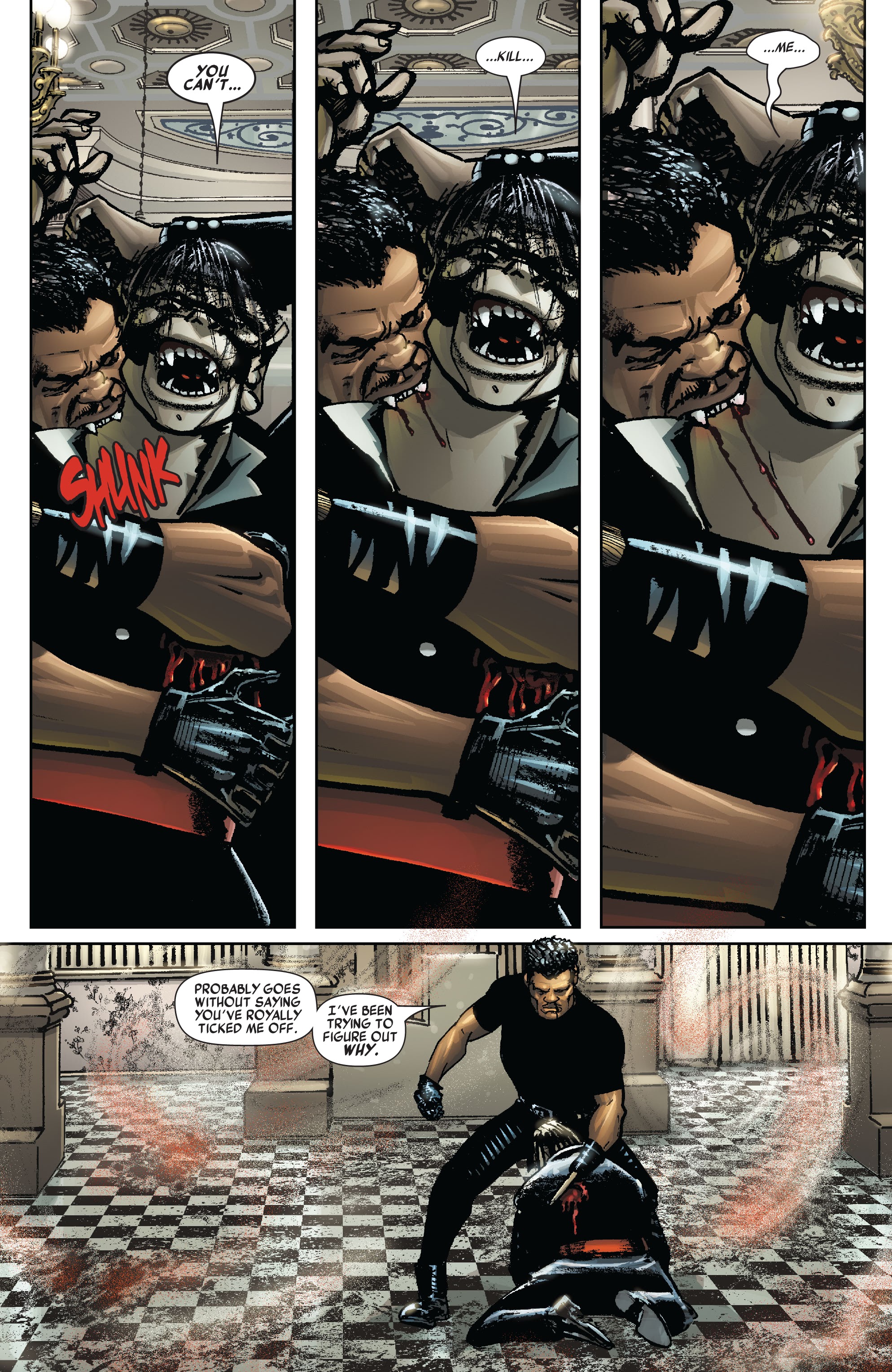 Read online Blade by Marc Guggenheim: The Complete Collection comic -  Issue # TPB (Part 2) - 83