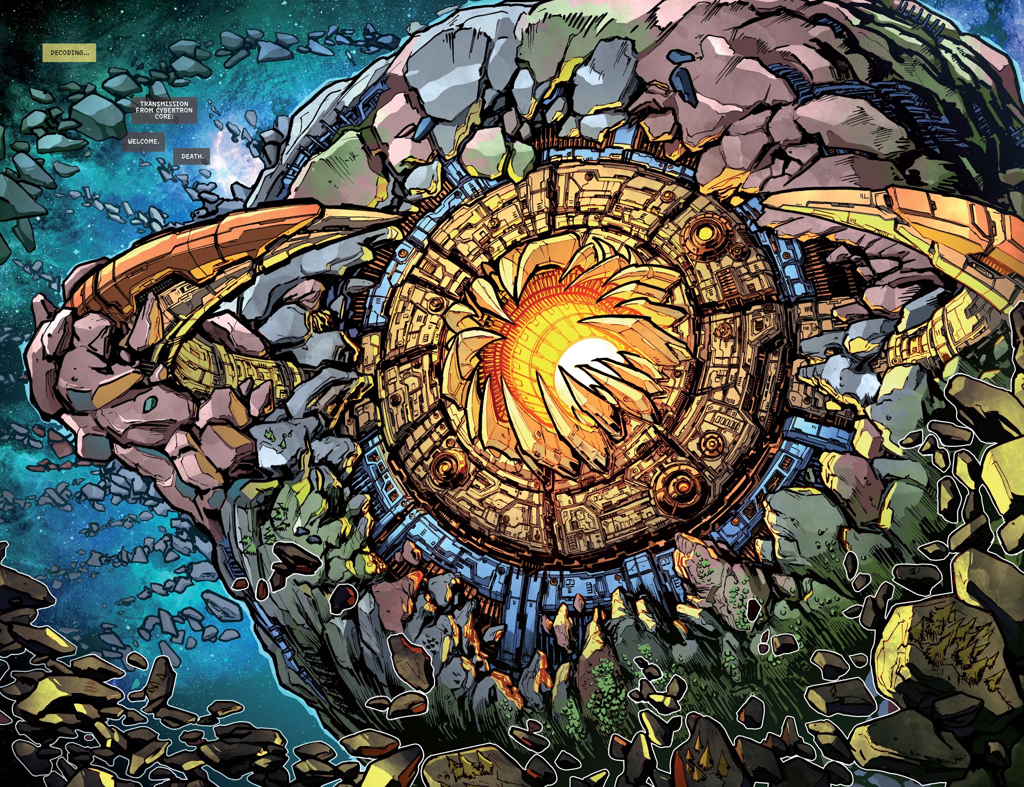 Read online Transformers: Unicron comic -  Issue #0 - 23