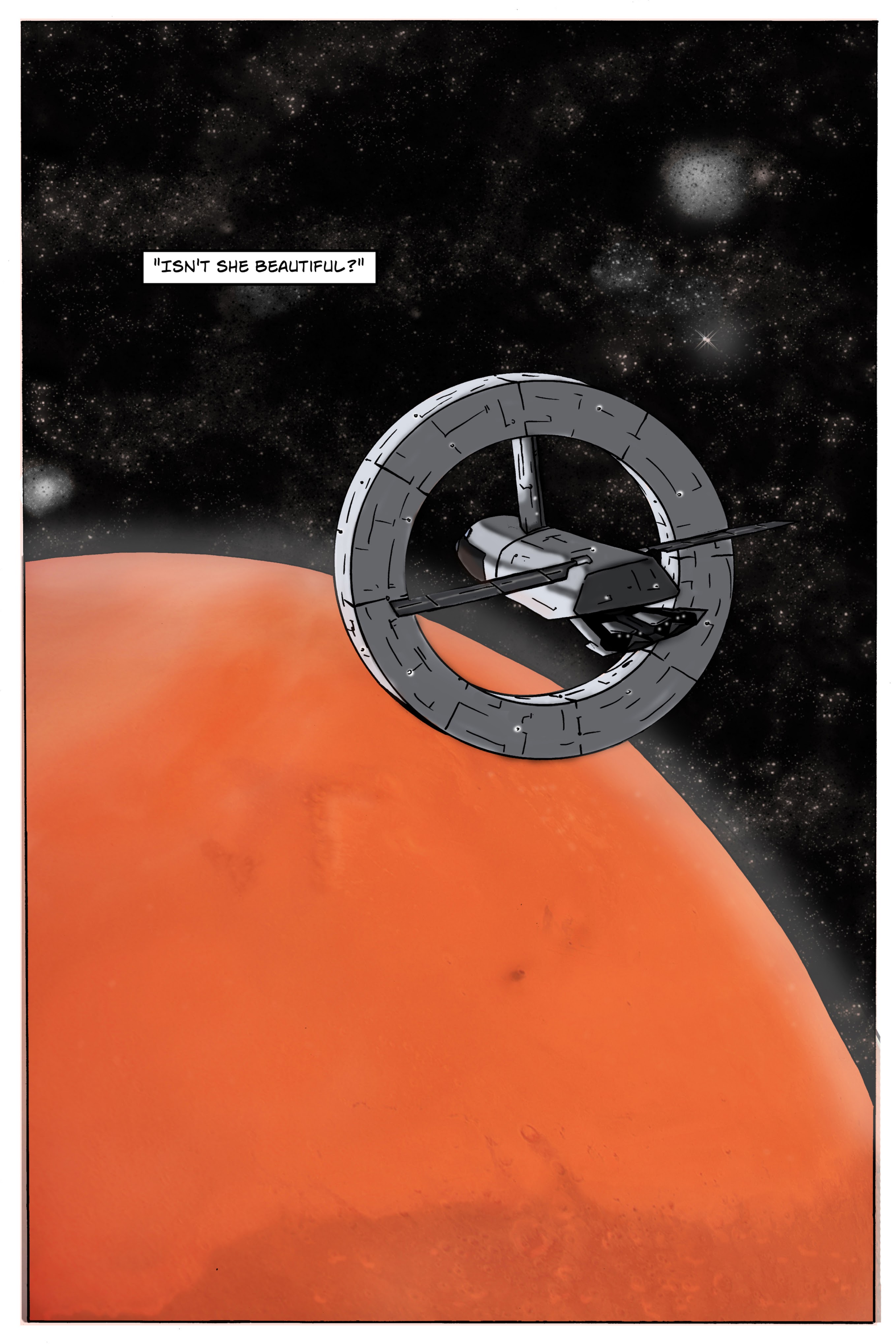 Read online Mars One comic -  Issue #1 - 12