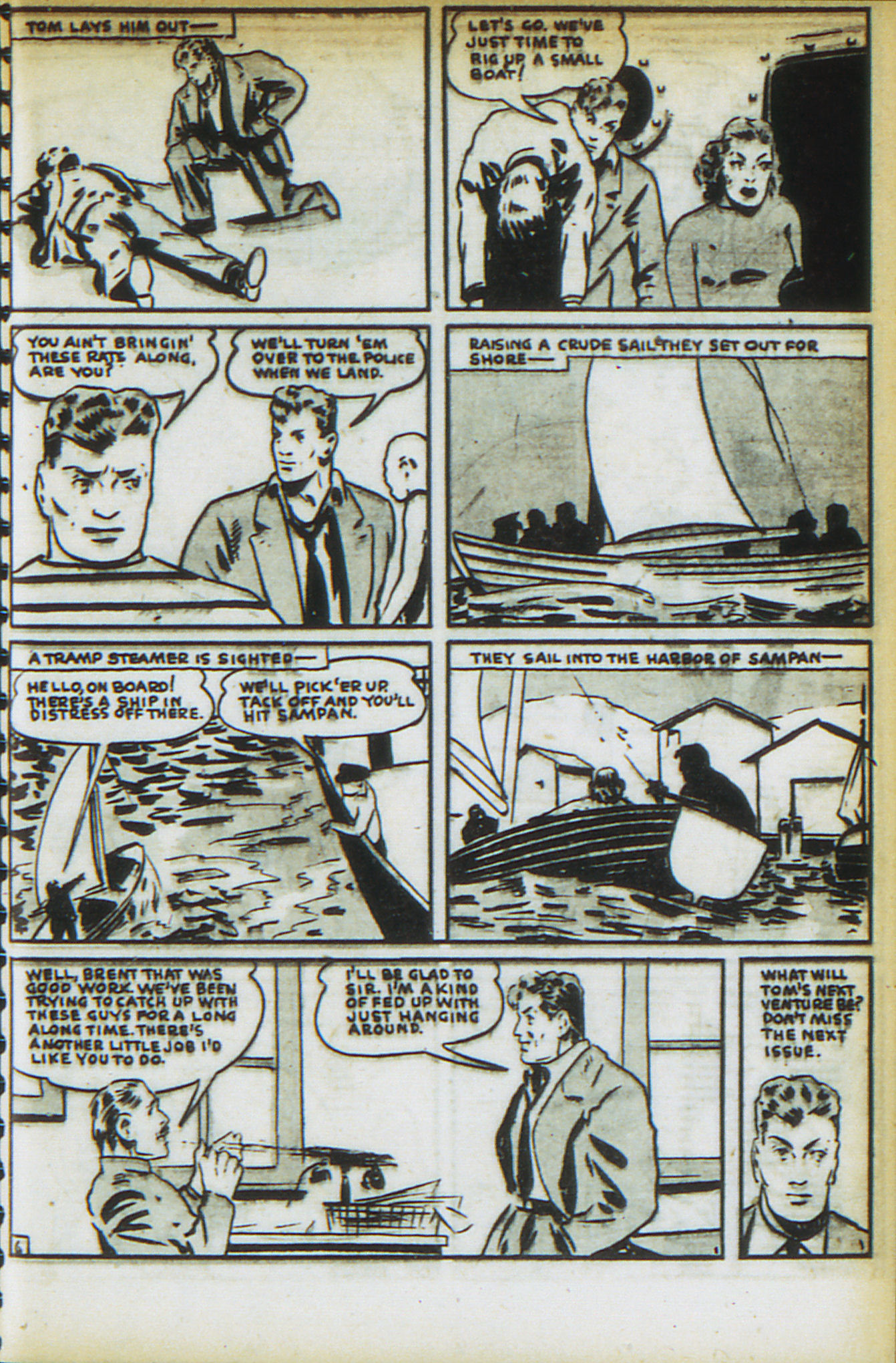 Read online Adventure Comics (1938) comic -  Issue #35 - 34