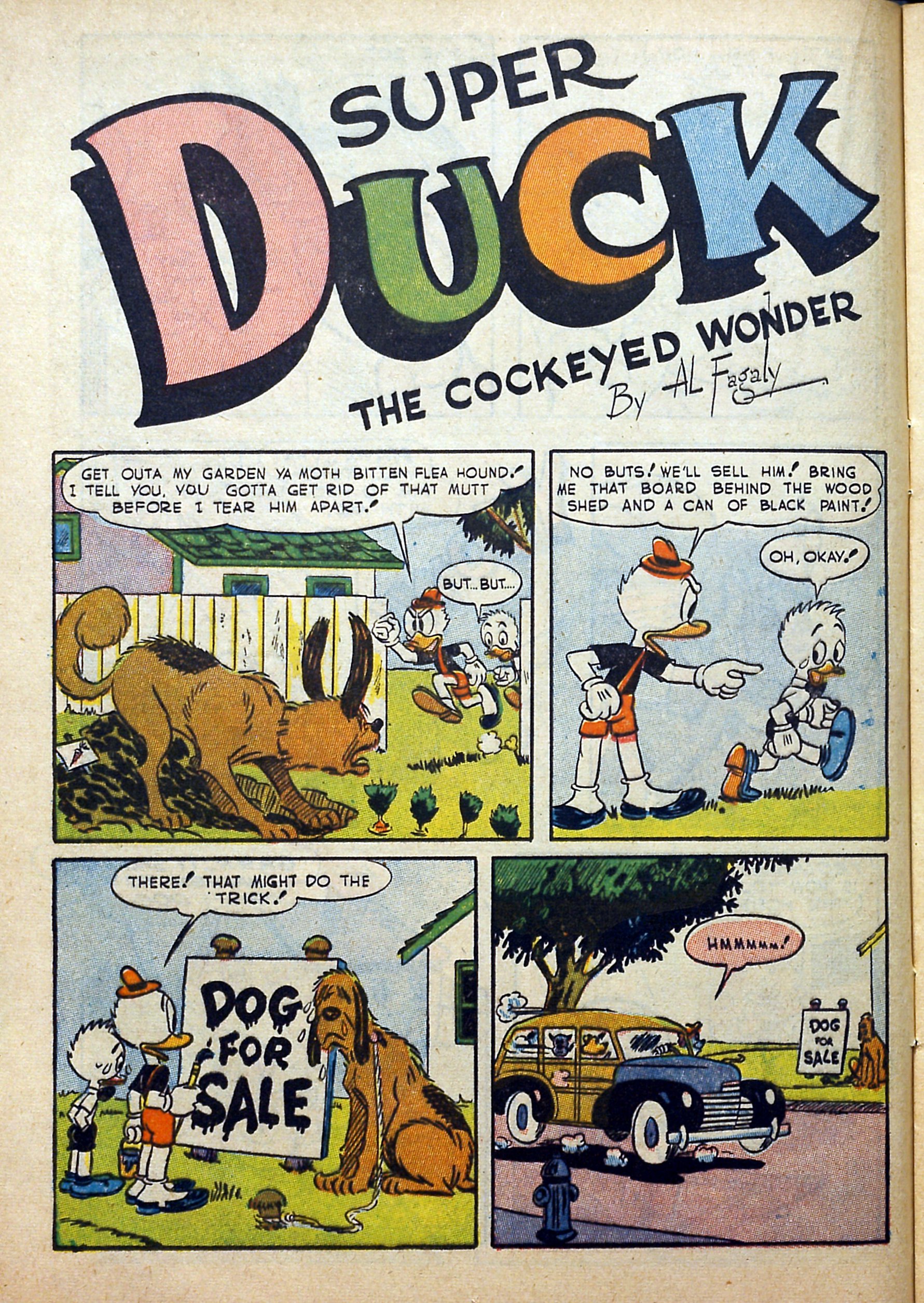 Read online Super Duck Comics comic -  Issue #10 - 17