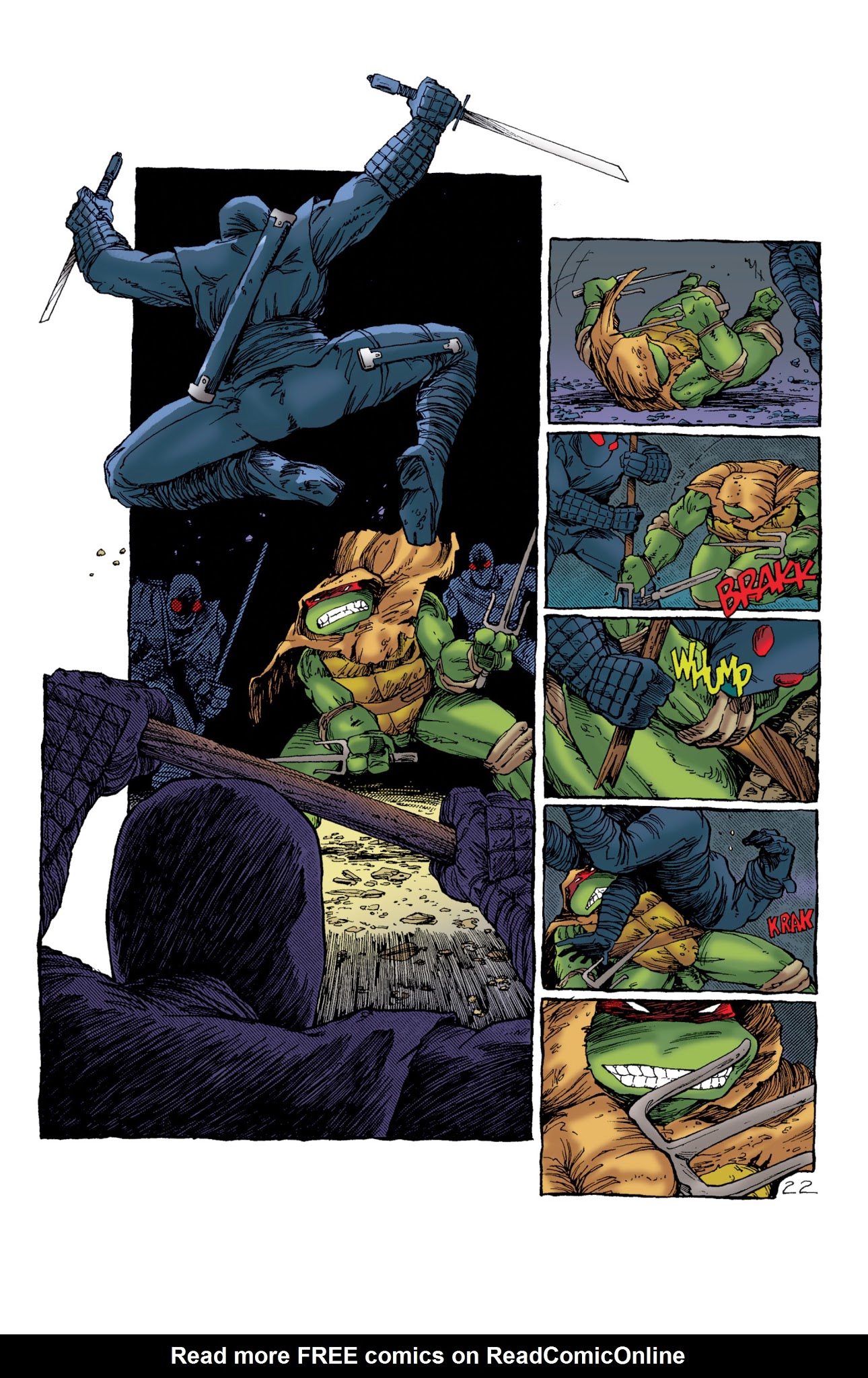 Read online Teenage Mutant Ninja Turtles Color Classics (2013) comic -  Issue #5 - 24