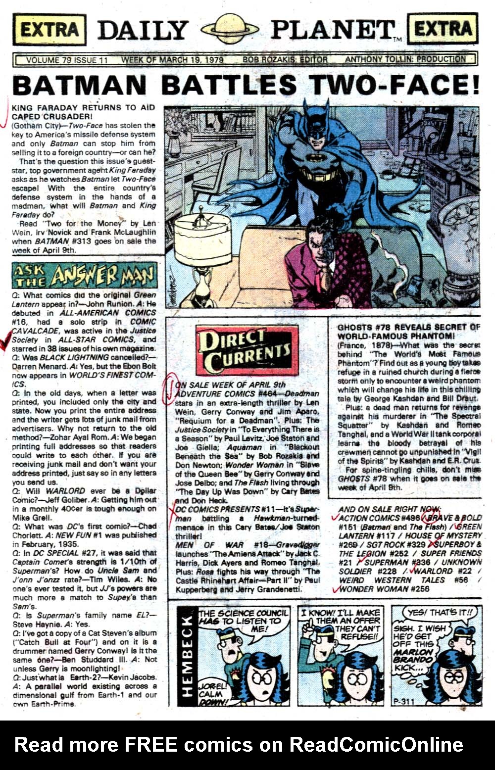 Read online Superboy (1949) comic -  Issue #252 - 19