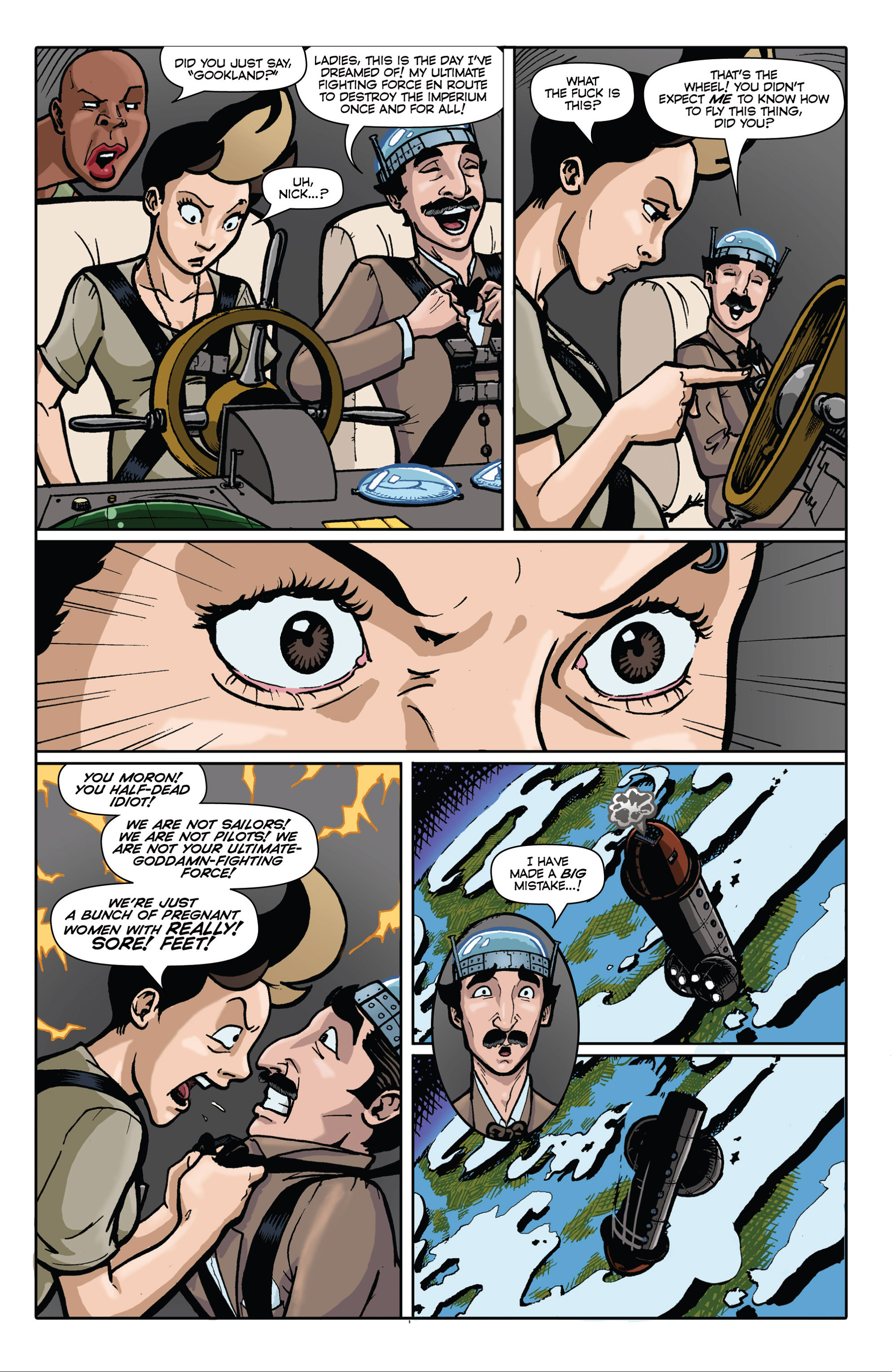 Read online Pregnant Bitches of War comic -  Issue #3 - 19
