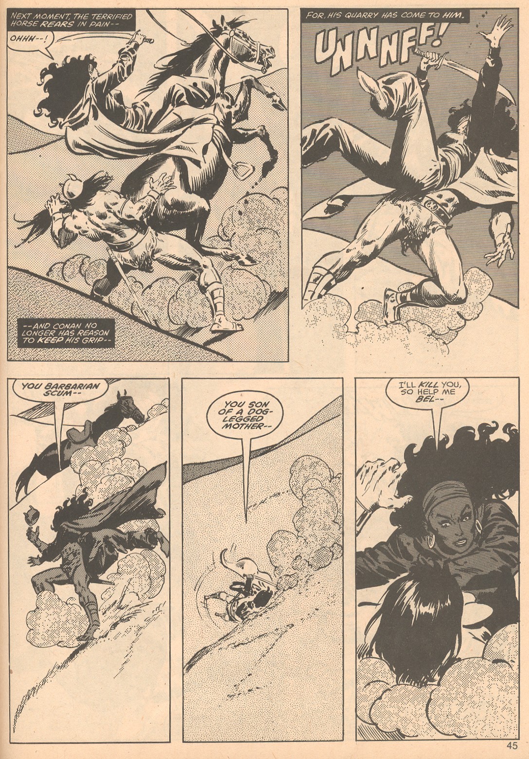 The Savage Sword Of Conan issue 56 - Page 45
