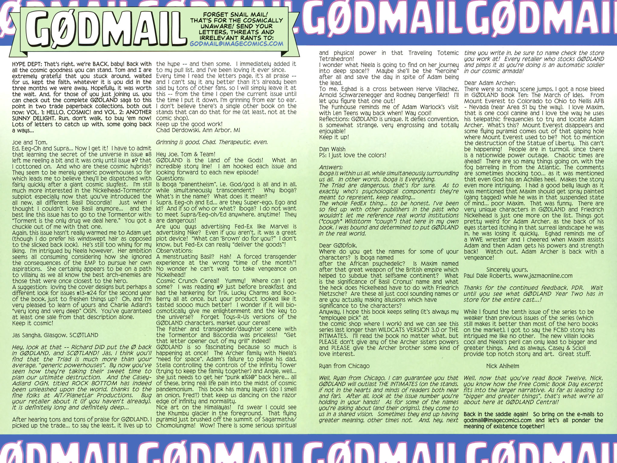 Read online Gødland comic -  Issue #14 - 25