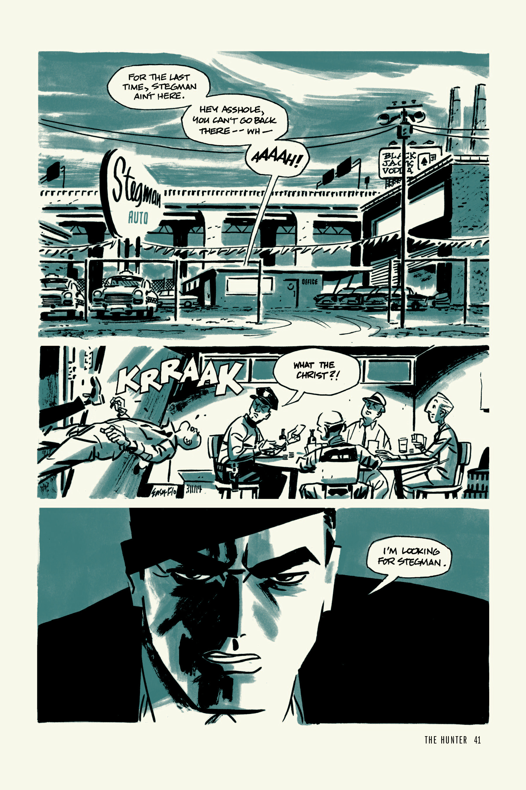 Read online Richard Stark's Parker comic -  Issue #1 - 40