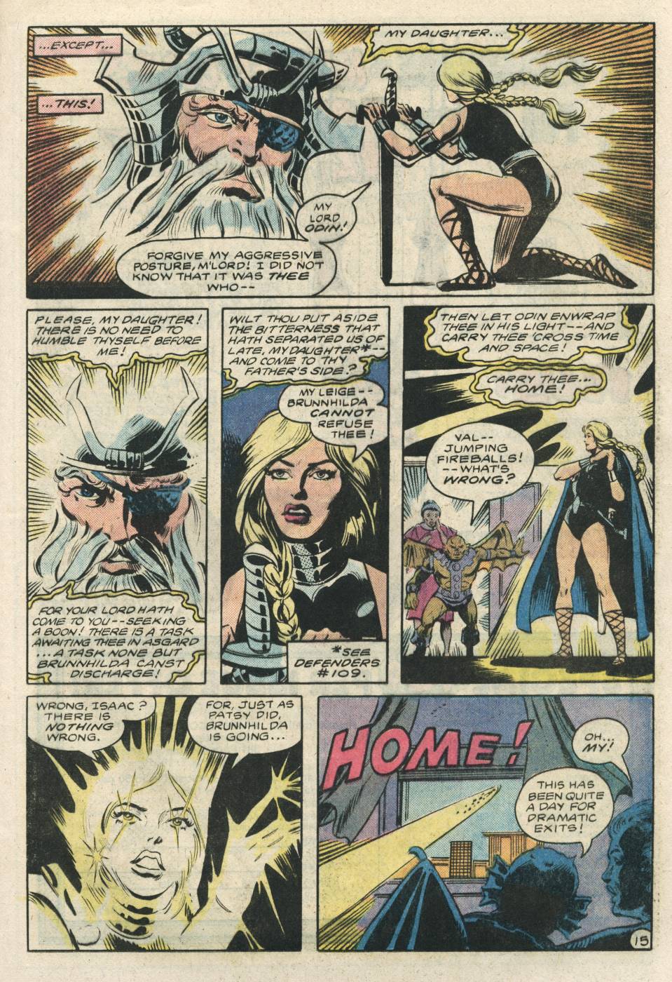 Read online The Defenders (1972) comic -  Issue #122 - 16