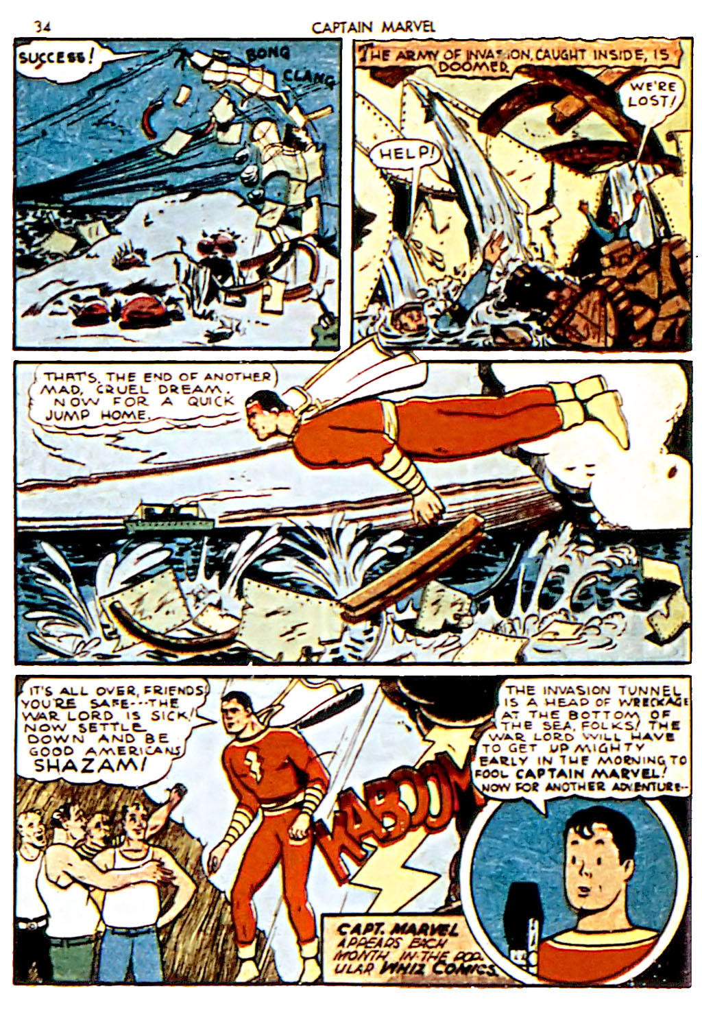 Captain Marvel Adventures issue 4 - Page 36
