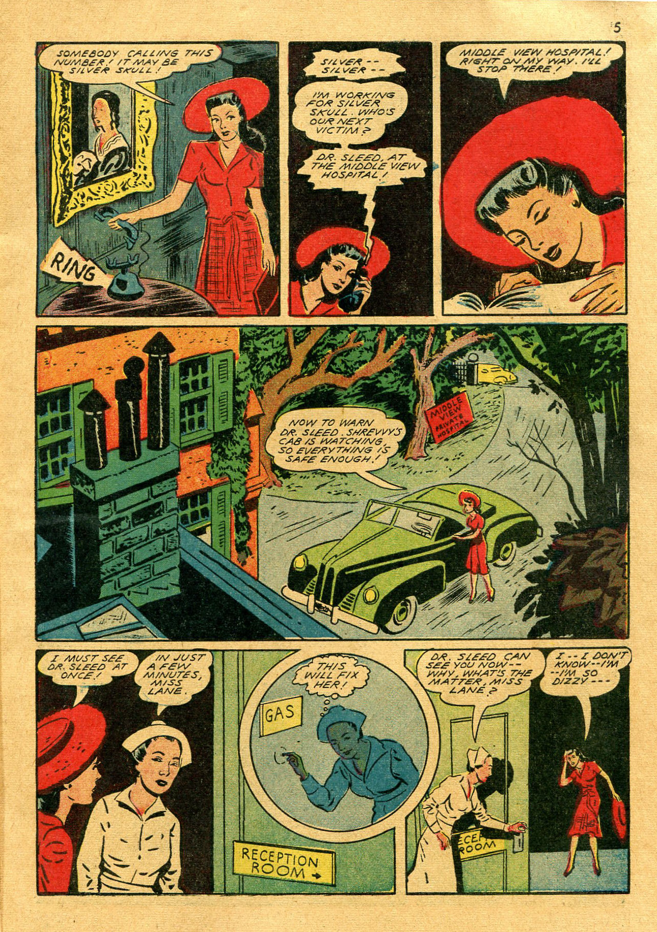 Read online Shadow Comics comic -  Issue #22 - 5