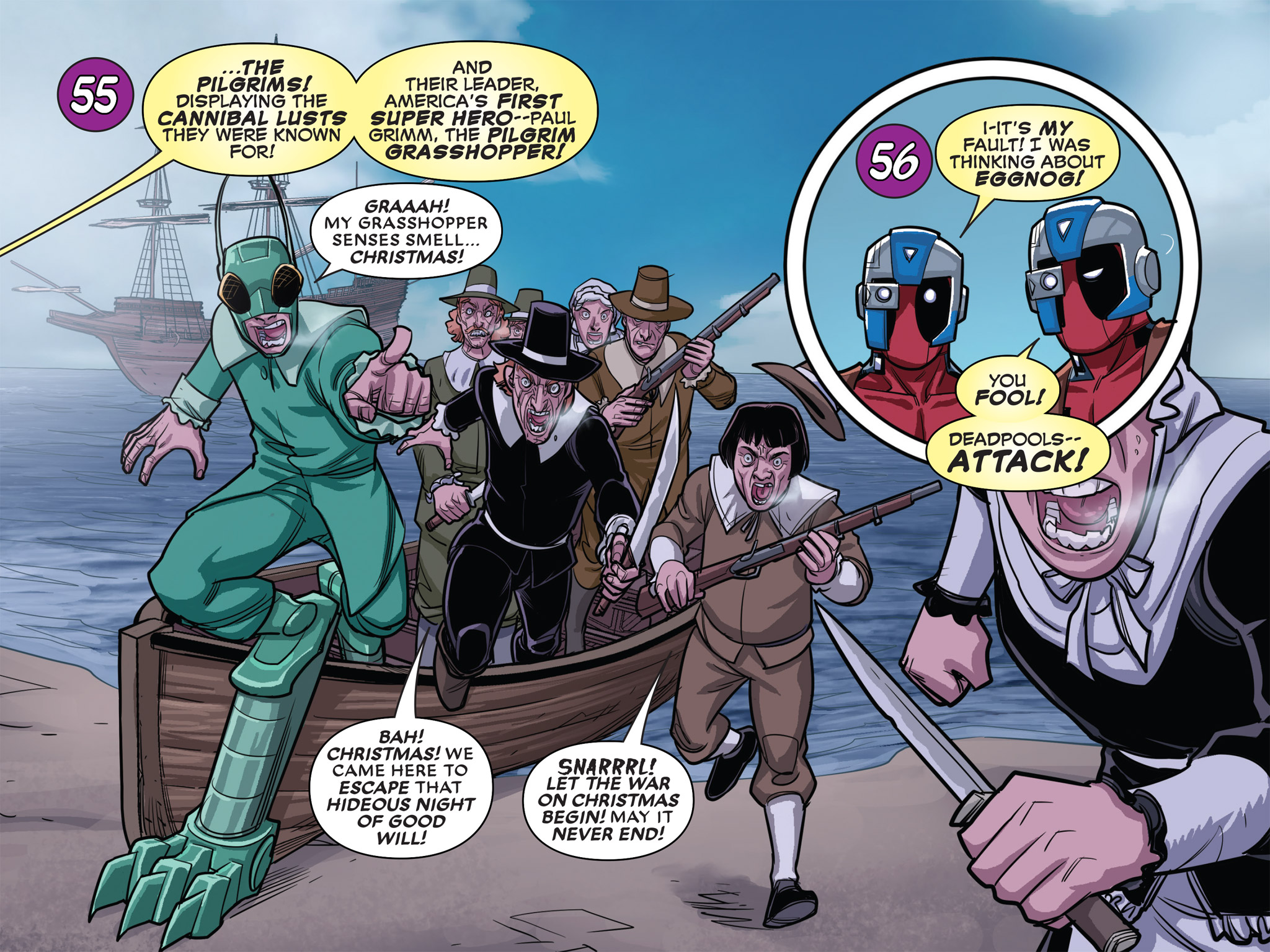 Read online You Are Deadpool comic -  Issue #5 - 59