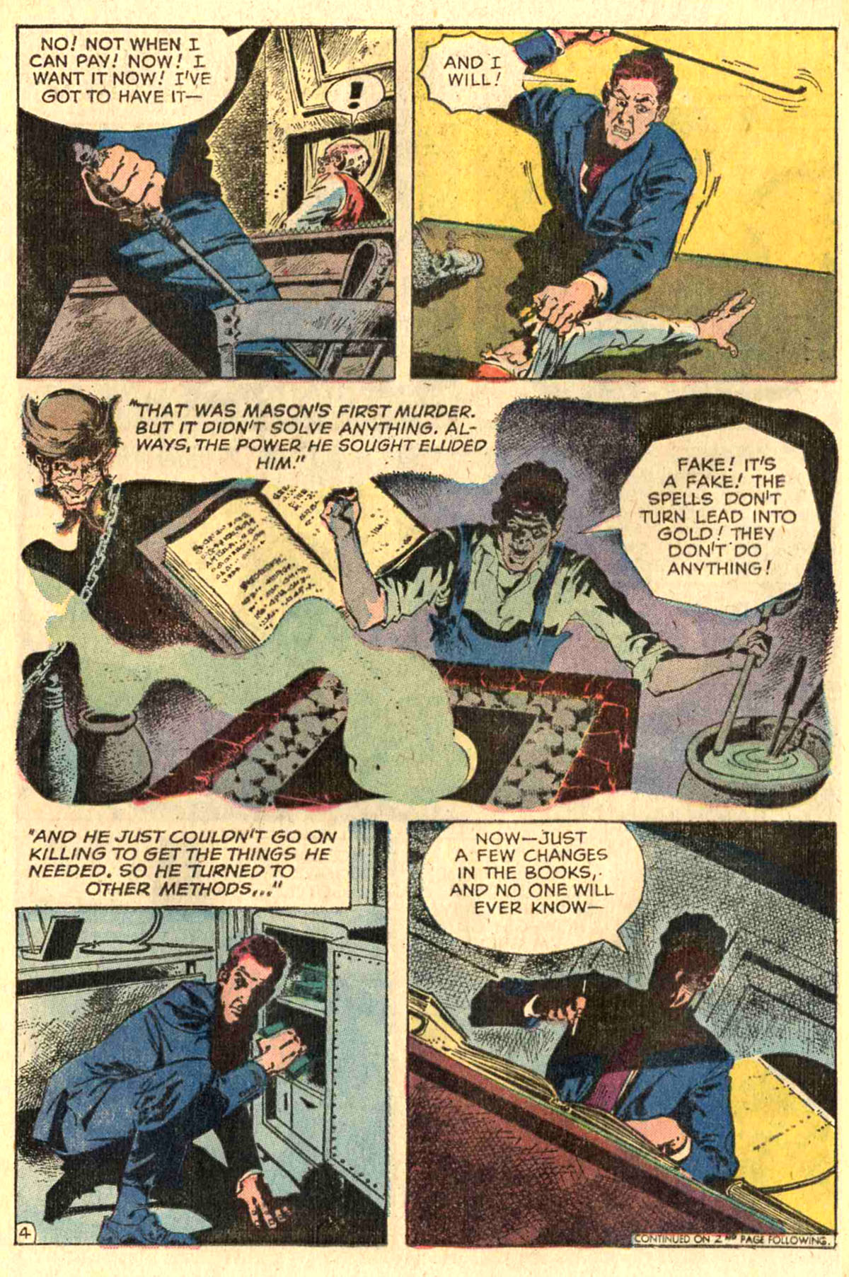 Read online House of Mystery (1951) comic -  Issue #213 - 24