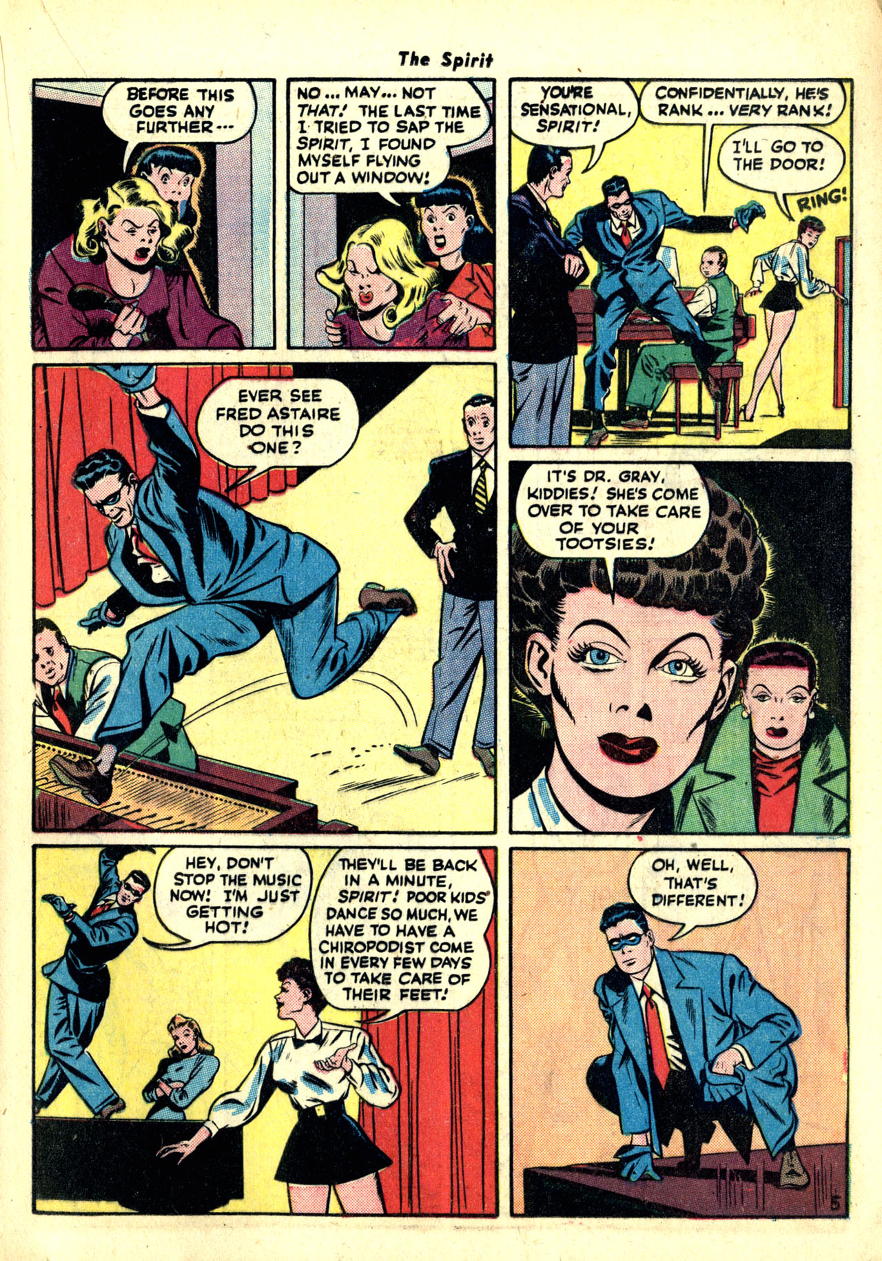 Read online The Spirit (1944) comic -  Issue #7 - 23
